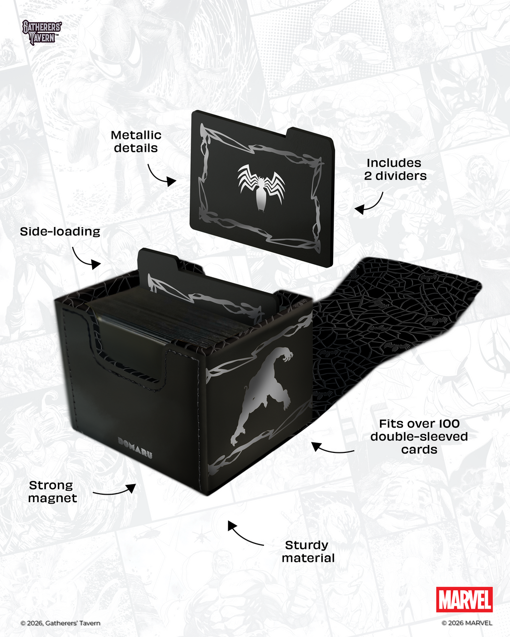 Venom Marvel DOMARU Box