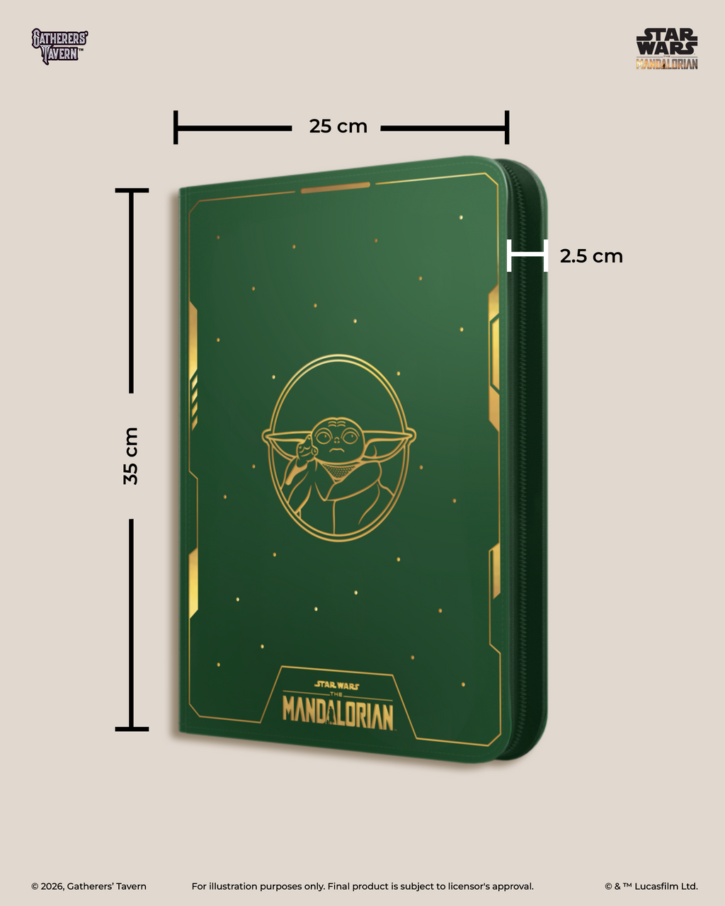9-pocket Grogu DOMARU Binder