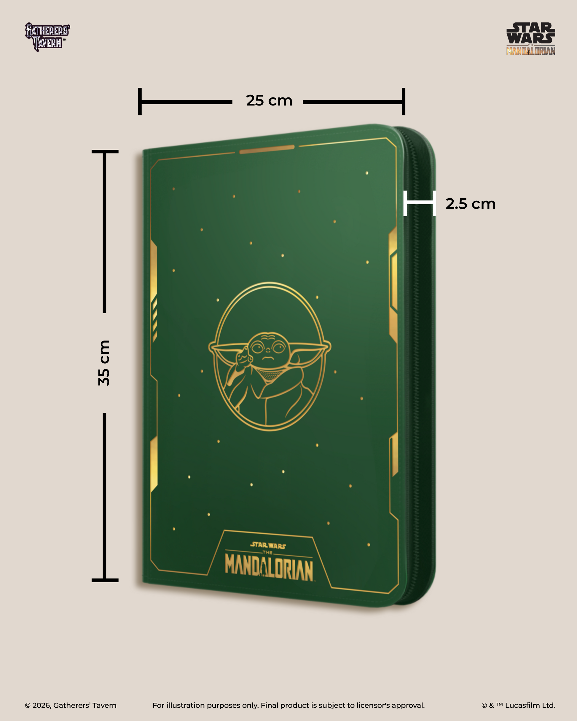 9-pocket Grogu DOMARU Binder