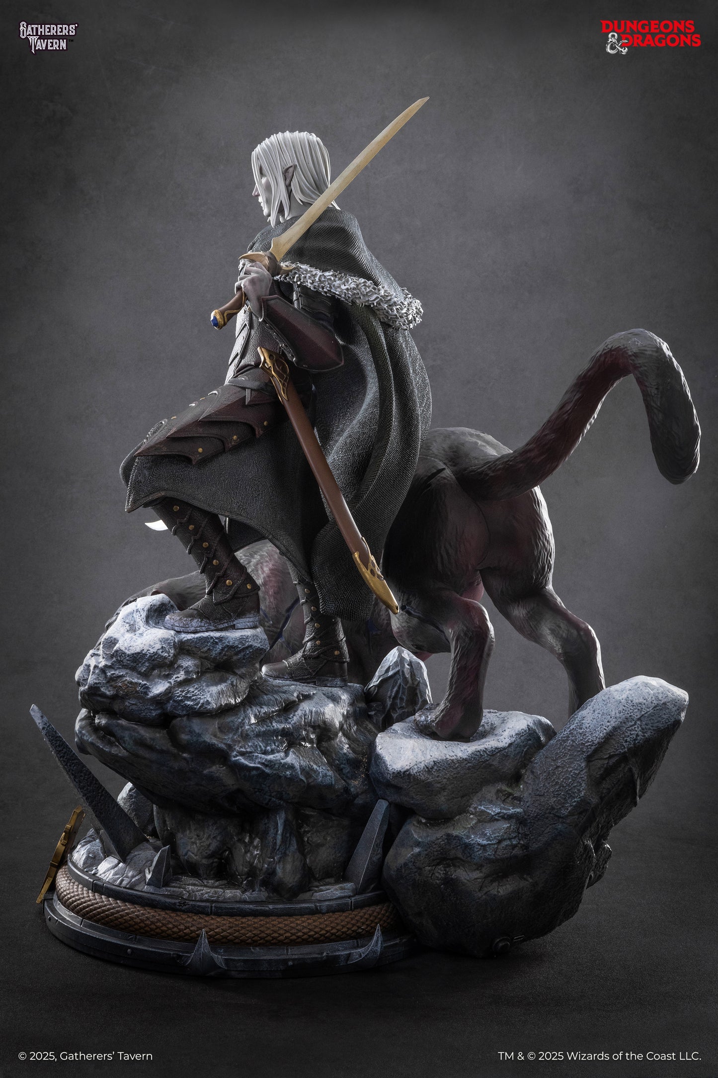 Drizzt Do'Urden 1:4 Scale Statue (35th Anniversary edition)