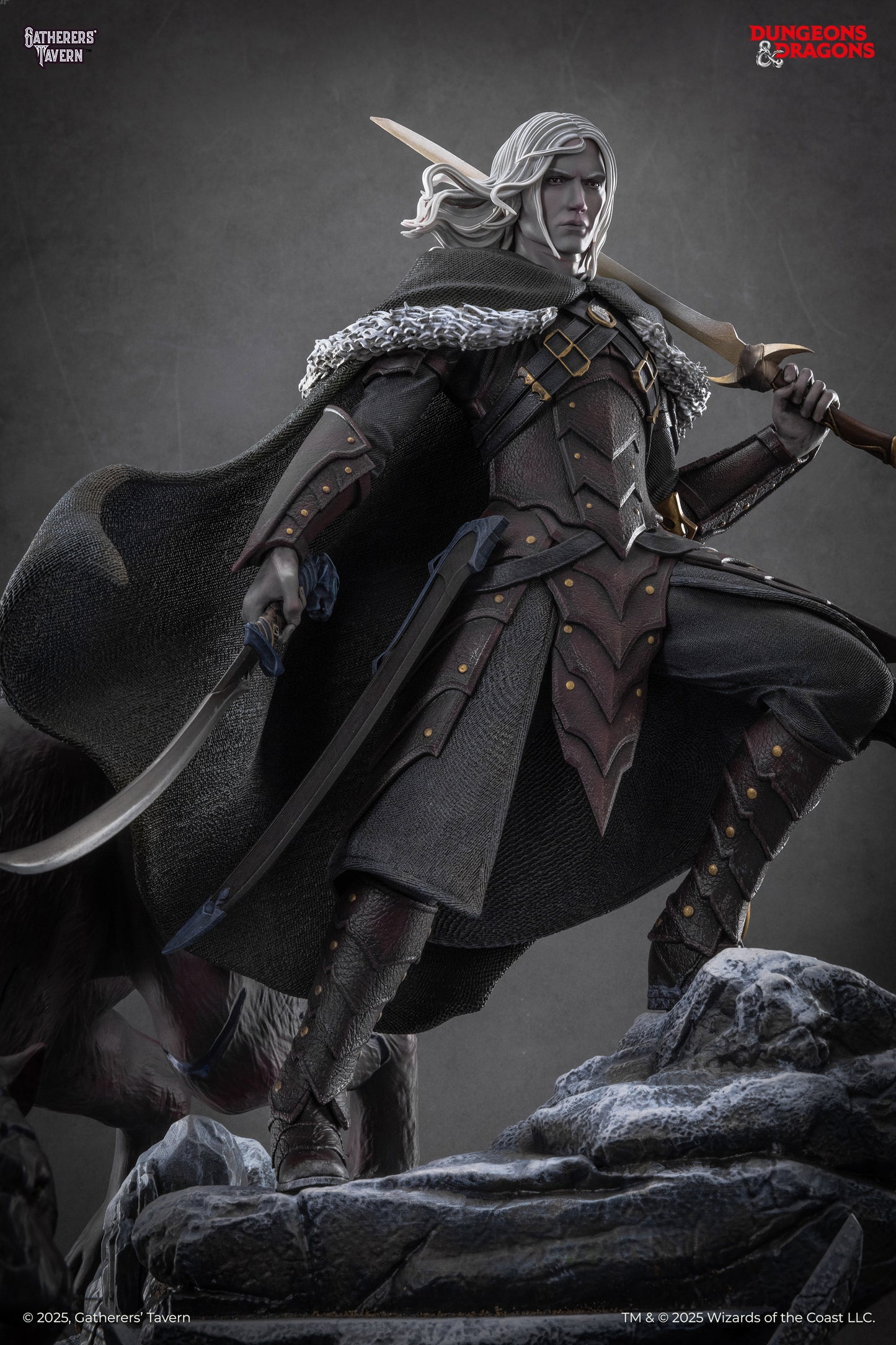 Drizzt Do'Urden 1:4 Scale Statue (35th Anniversary edition)