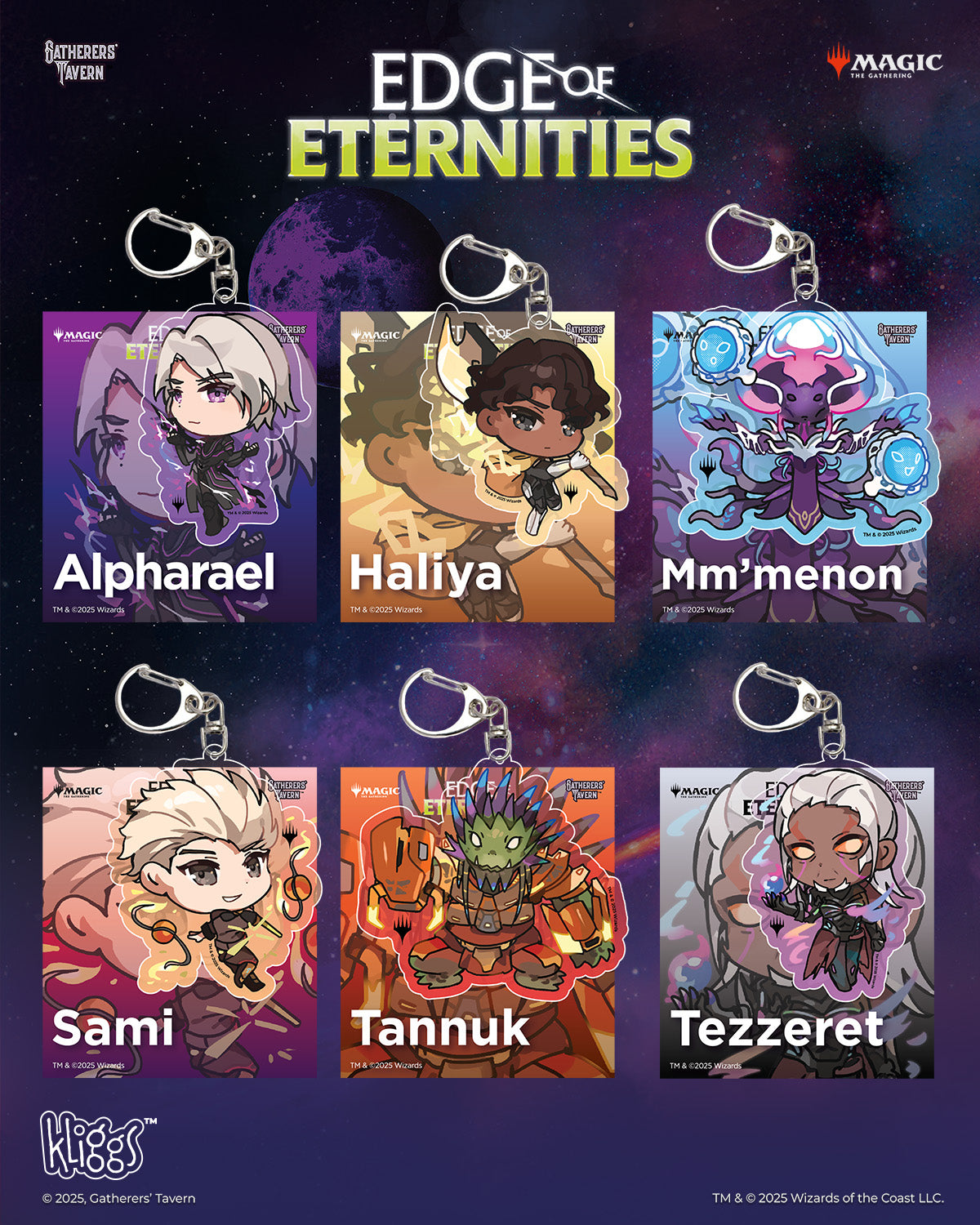 Edge of Eternities Keychains