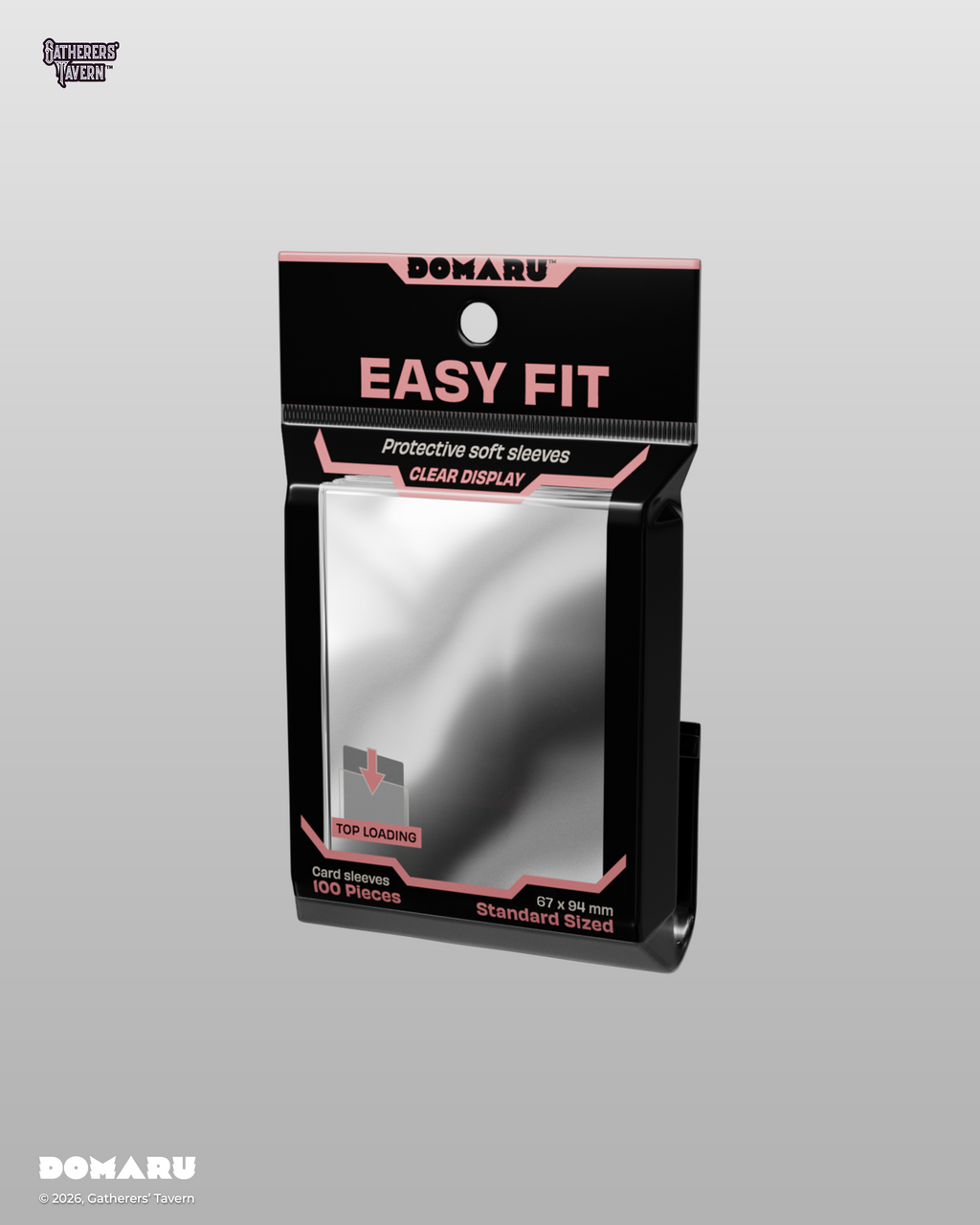 DOMARU Easy Fit - Standard Clear Soft Sleeves