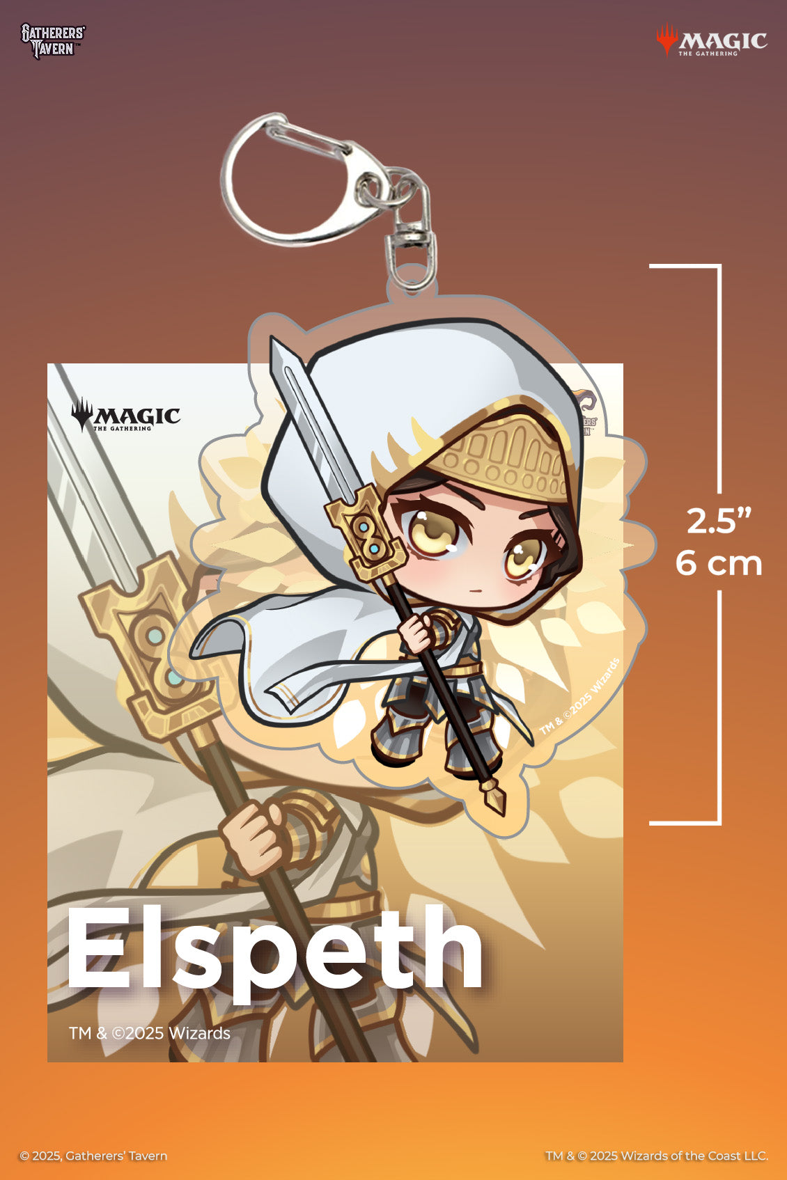 Planeswalkers Keychains