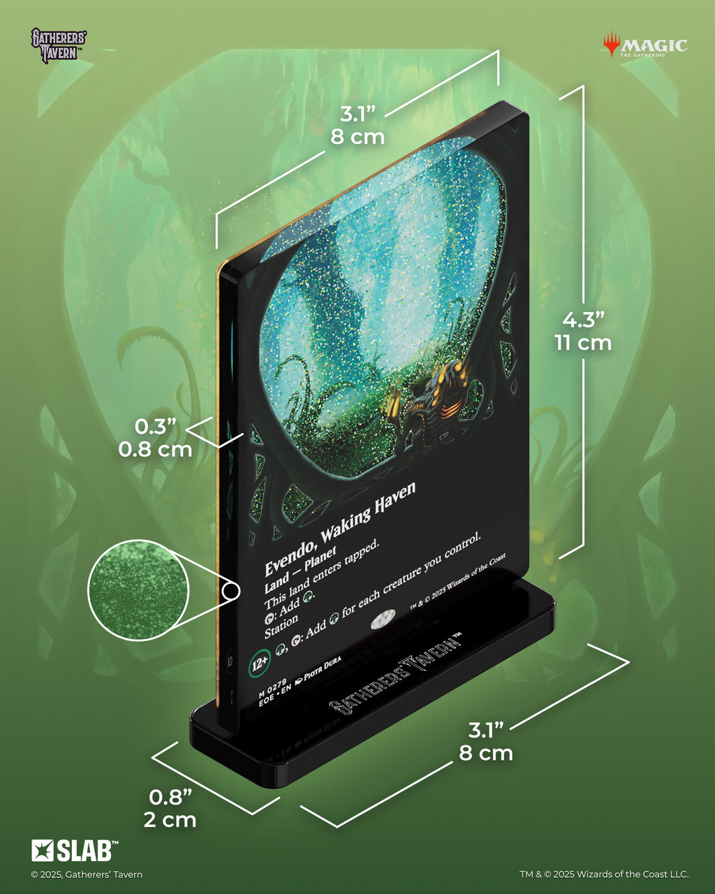 Evendo, Waking Haven Slab Standee