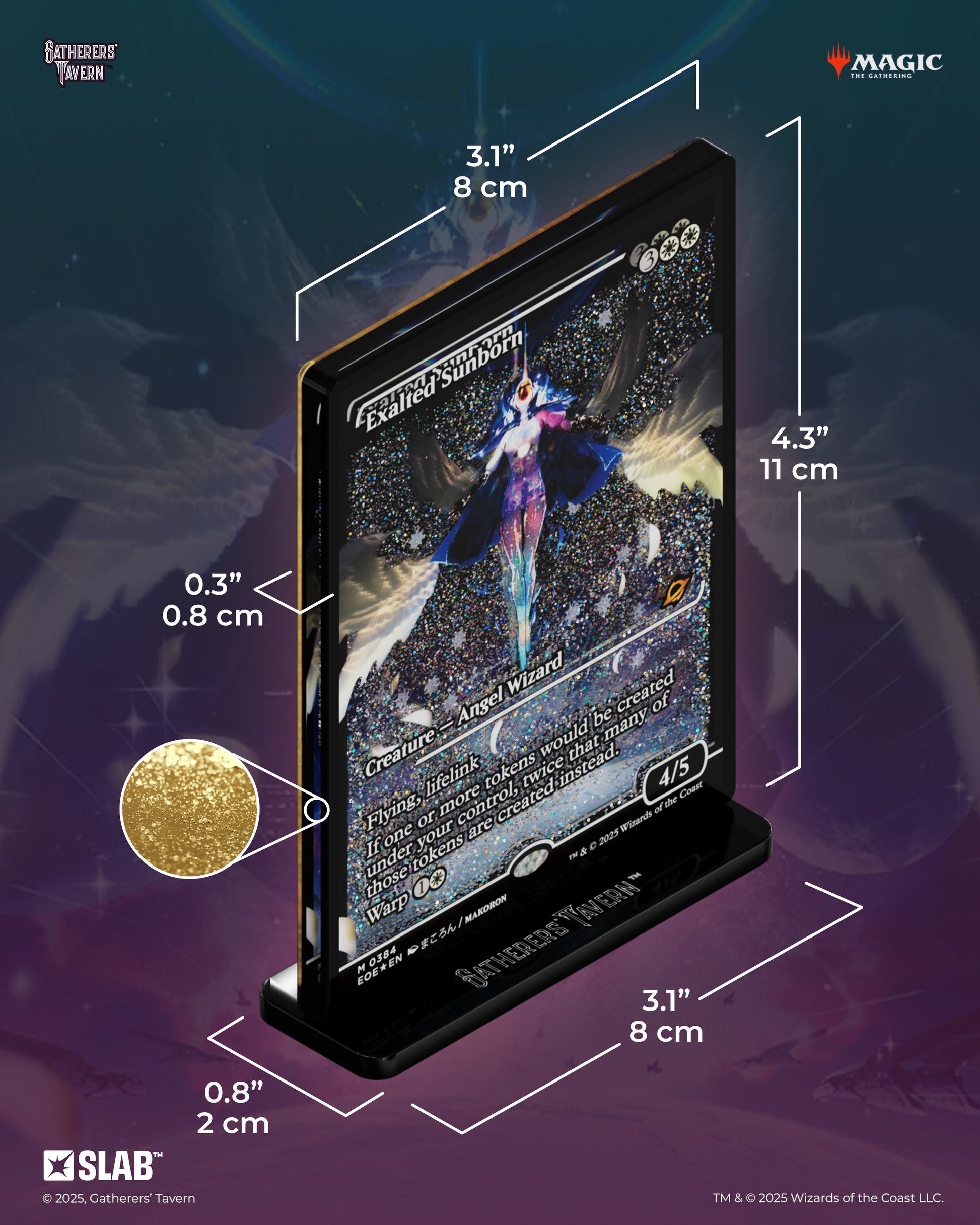 Exalted Sunborn Slab Standee – Gatherers' Tavern