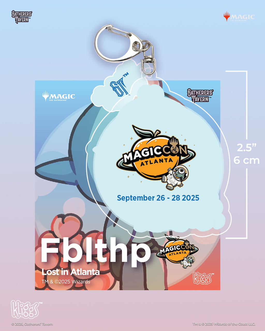 Fblthp Lost in Atlanta Keychain