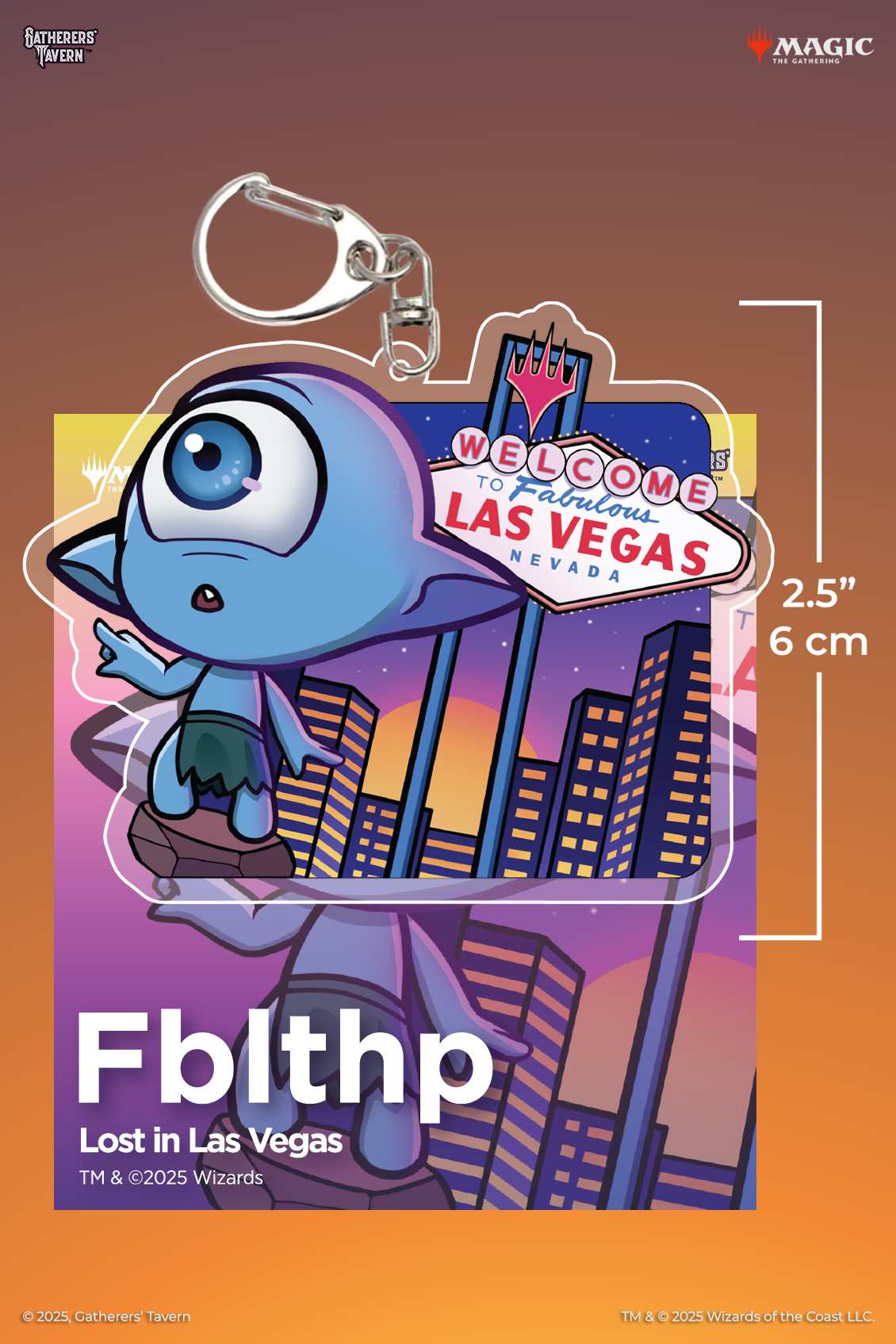 Fblthp Lost in Vegas Keychain