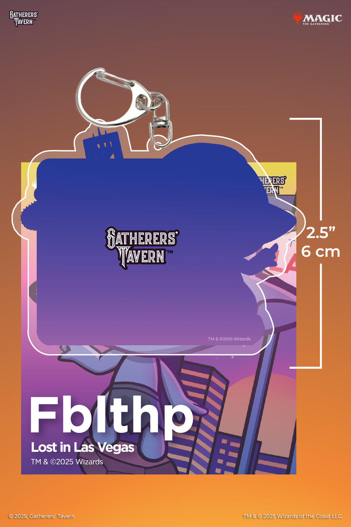 Fblthp Lost in Vegas Keychain