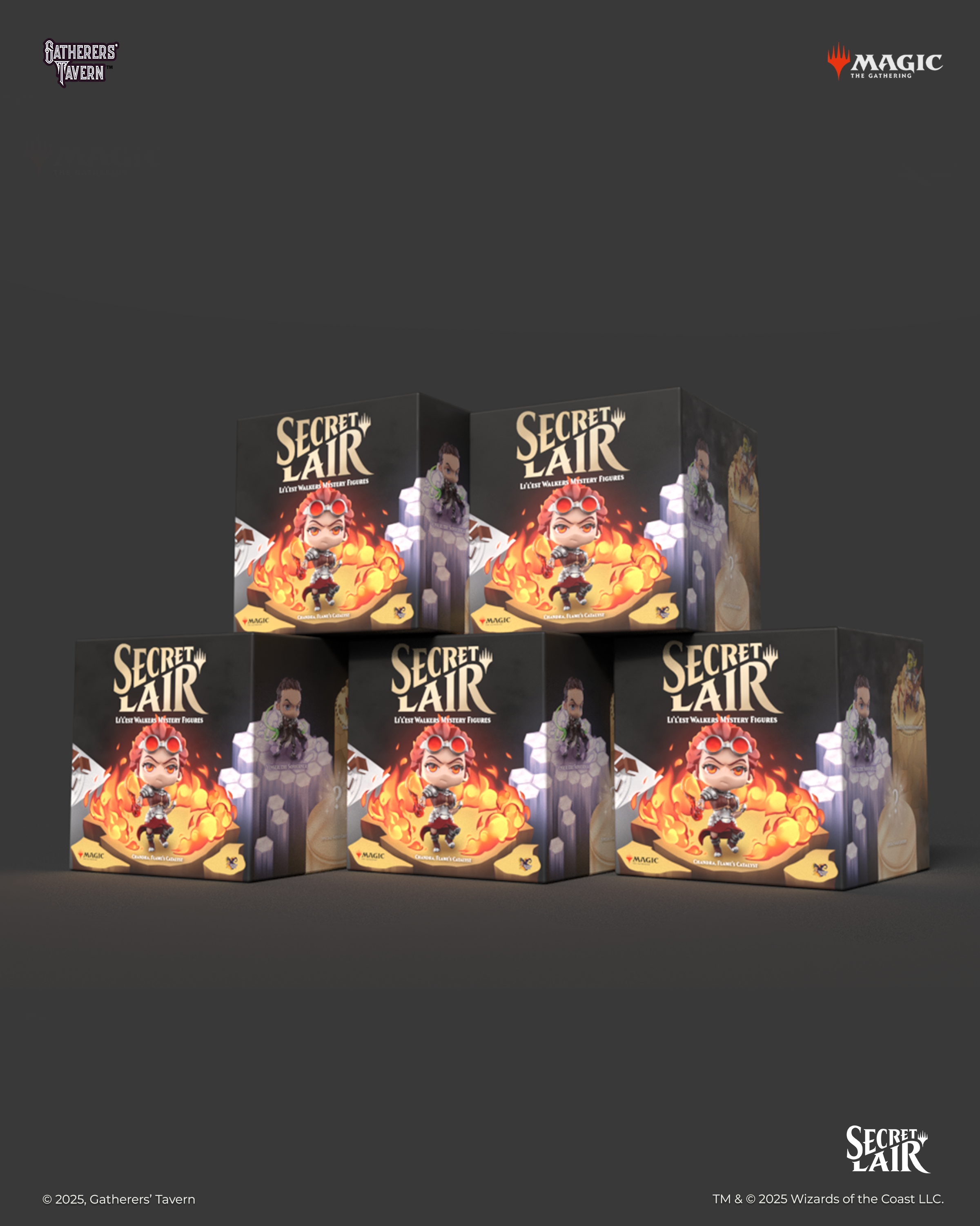 Magic the LI'L'ER WALKERS MTG Secret Lair Gathering: Secret Lair