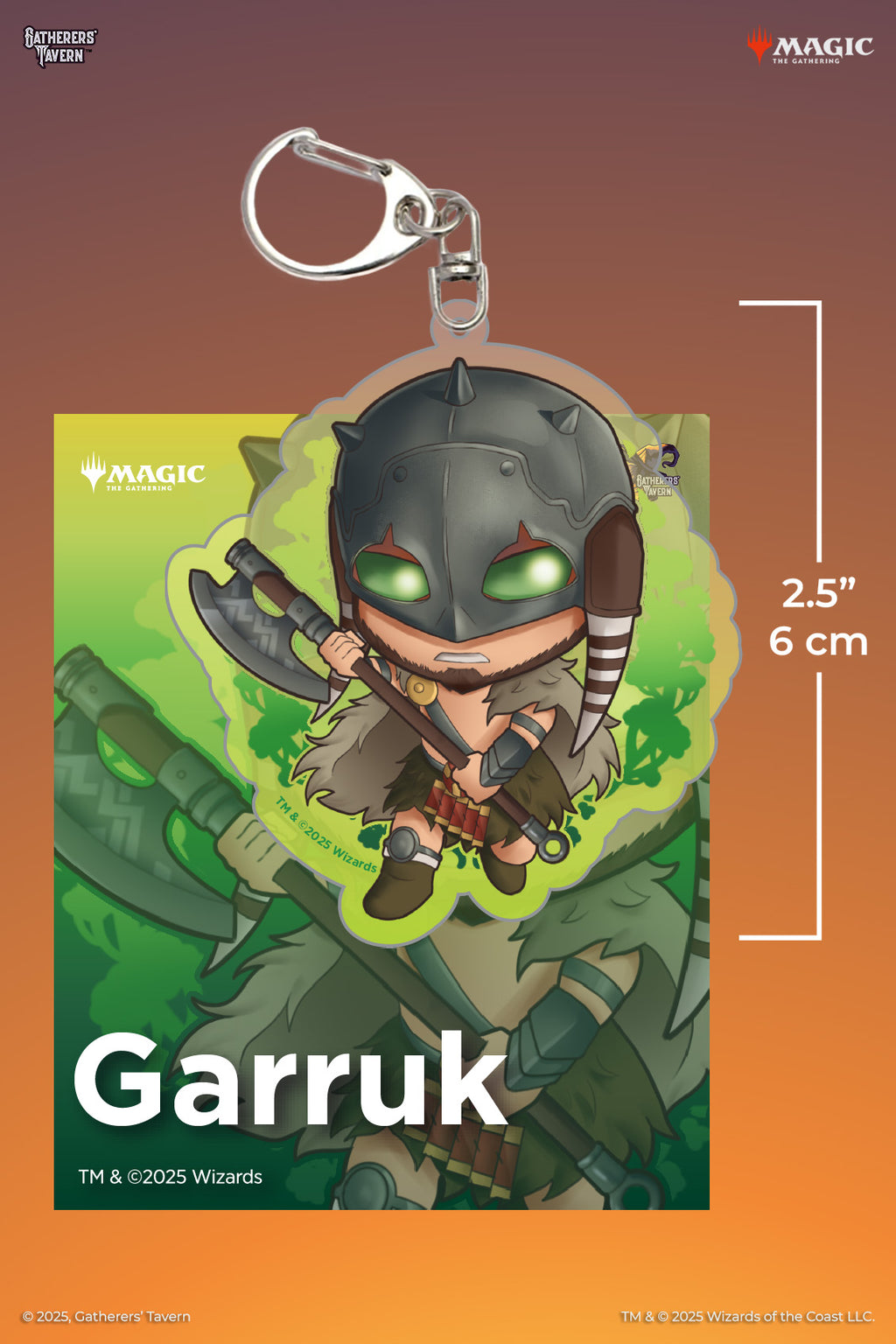 Garruk Wildspeaker Keychain