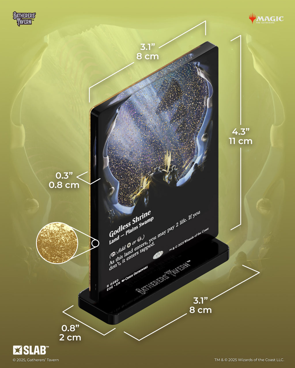 Godless Shrine Slab Standee