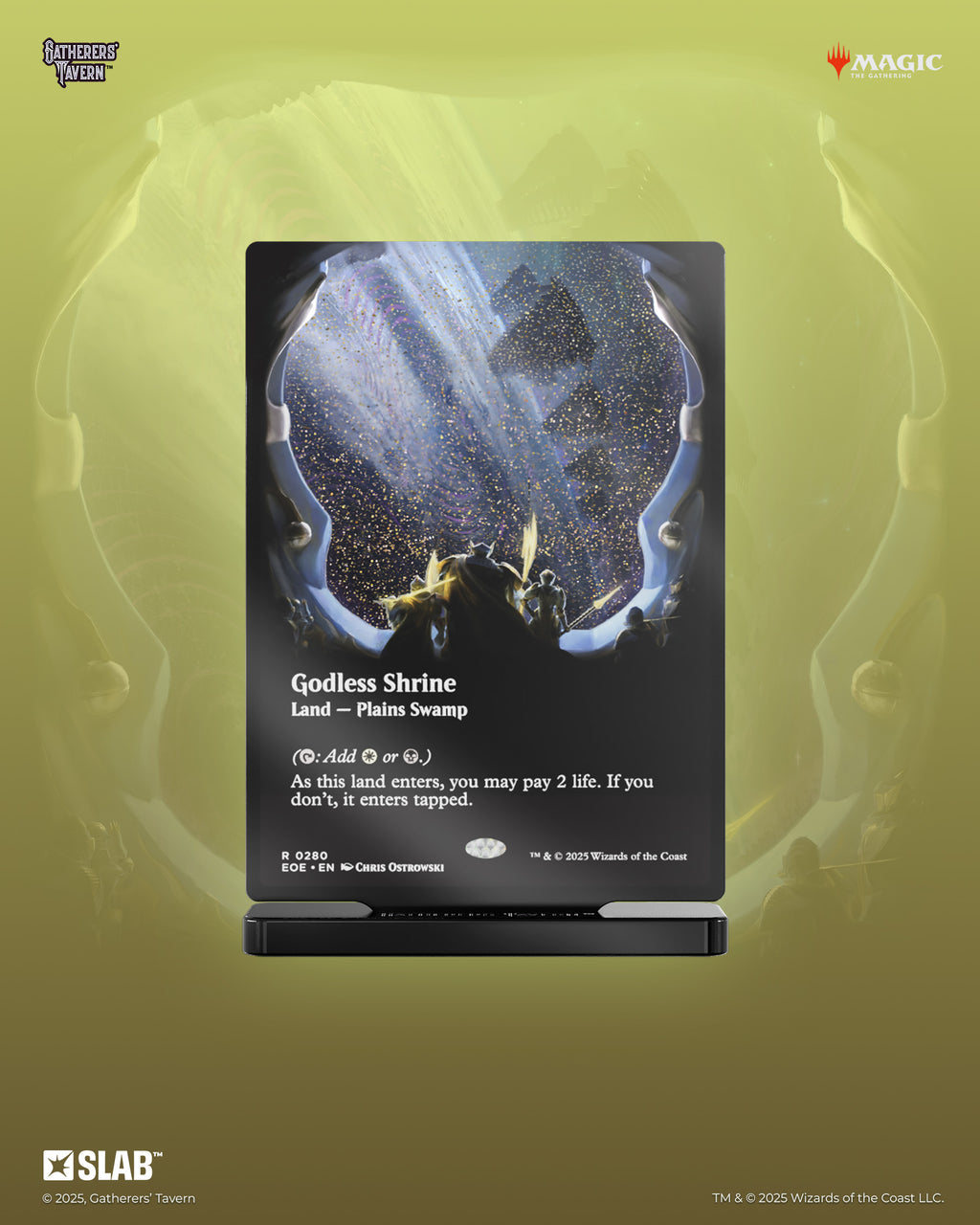 Godless Shrine Slab Standee