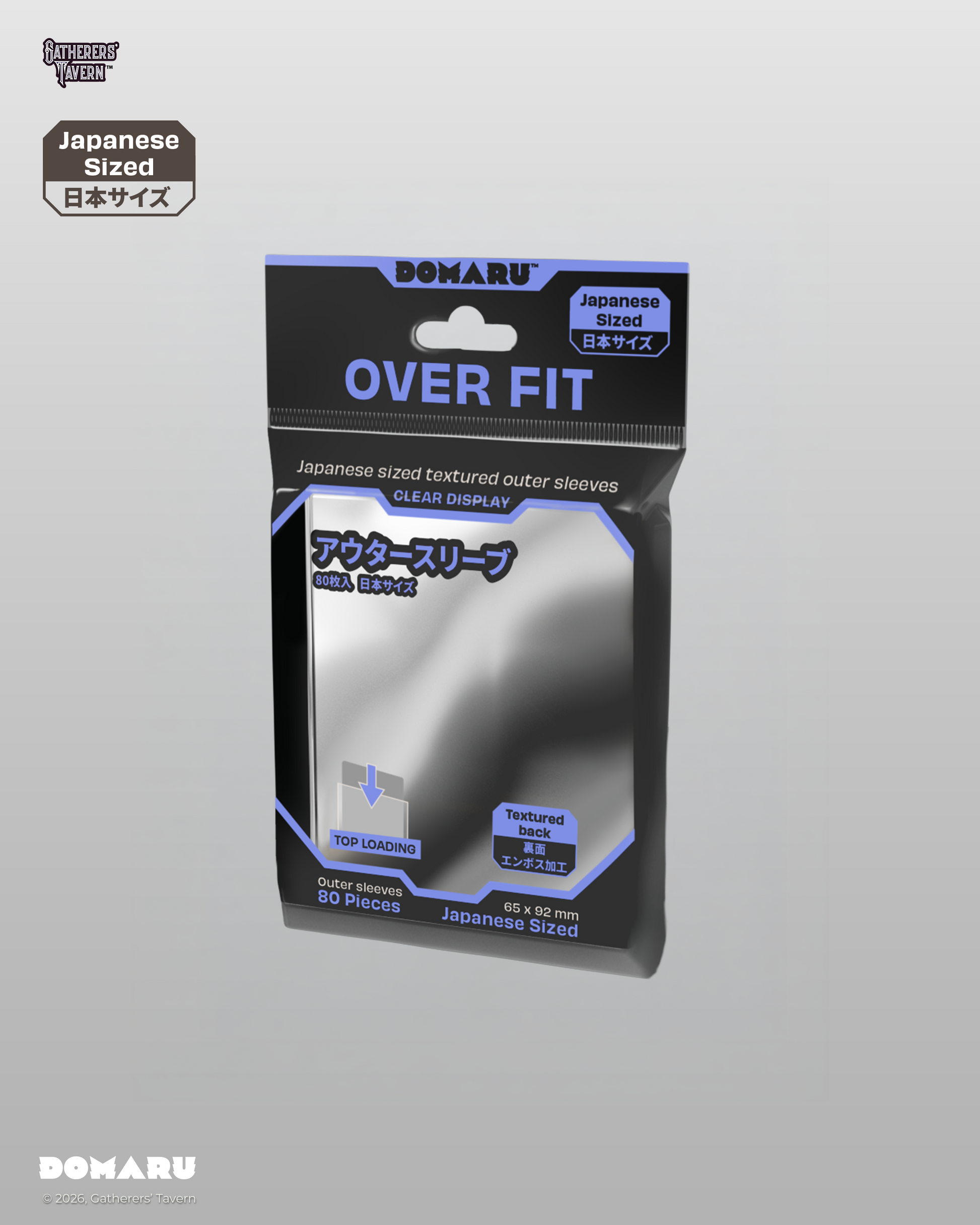 Over Fit (Textured Back) DOMARU Japanese Size Sleeves