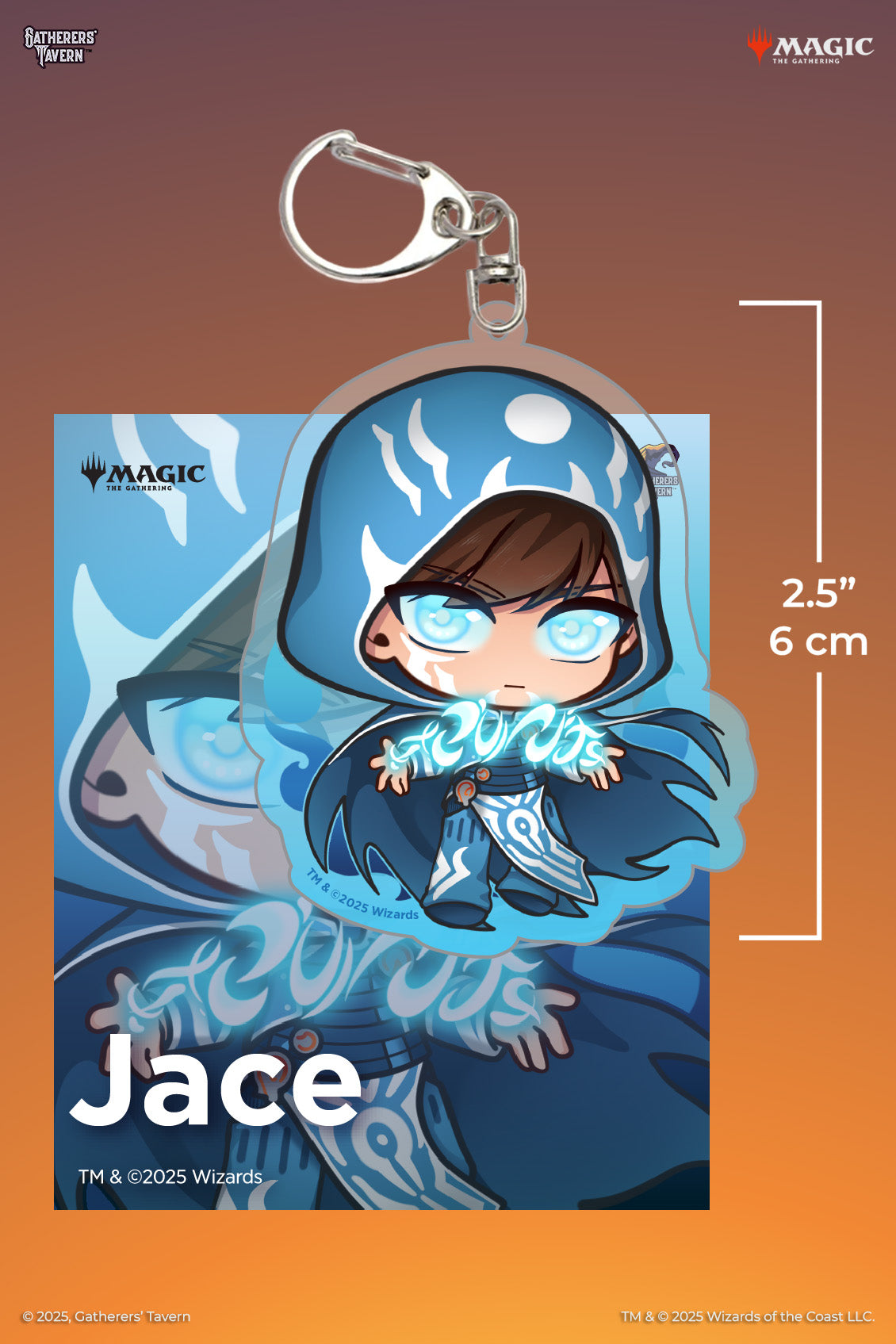 Jace Beleren Kliggs Keychain