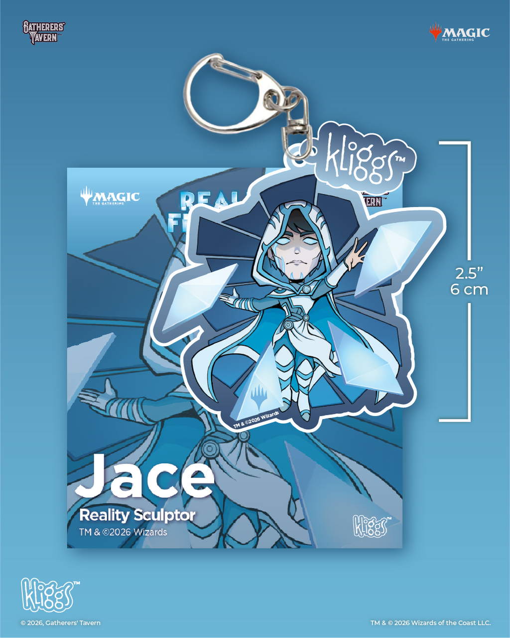 Jace, Reality Sculptor Reality Fracture Kliggs Keychain