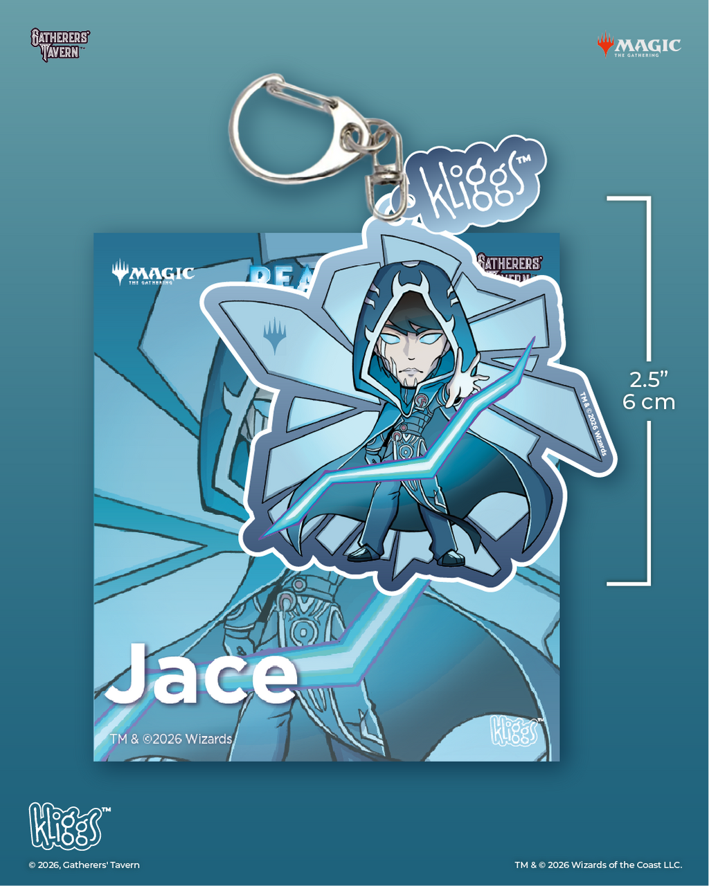 Jace Reality Fracture Kliggs Keychain
