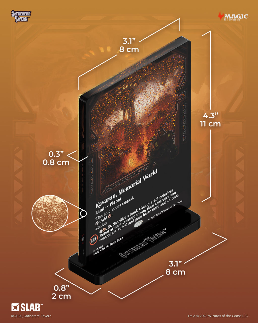 Kavaron, Memorial World Slab Standee