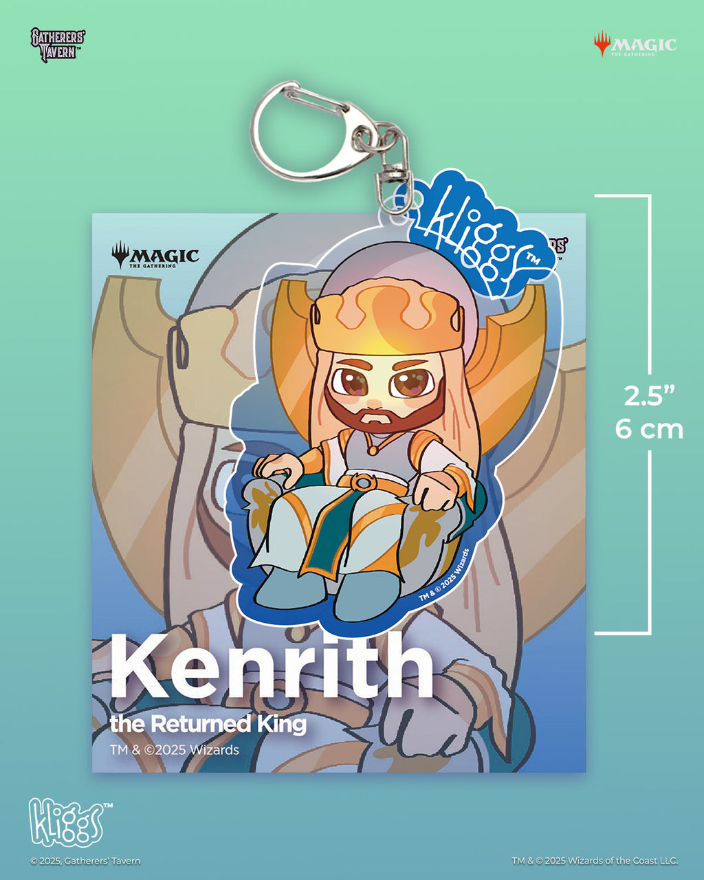 Kenrith the Returned King Keychain