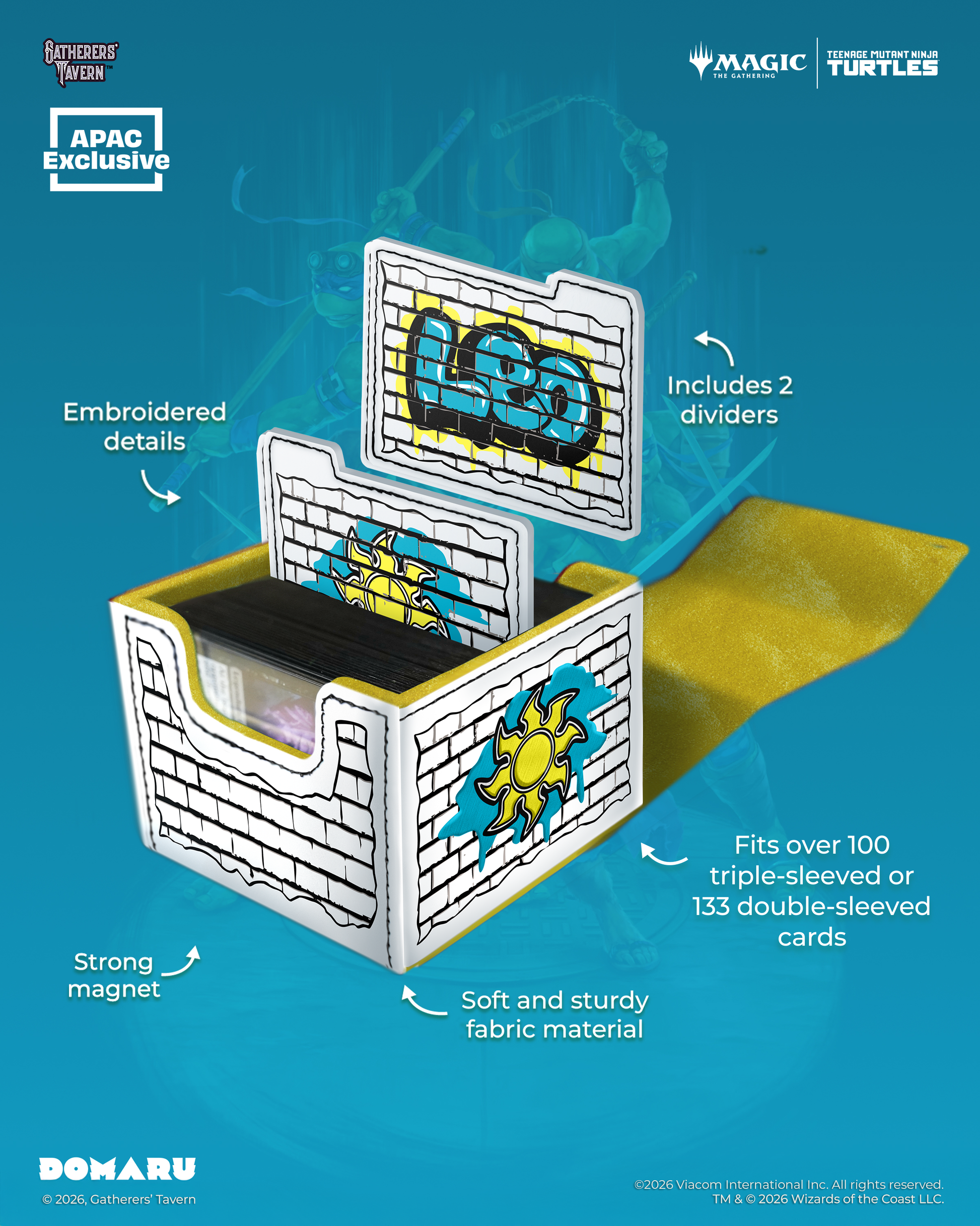 Teenage Mutant Ninja Turtles DOMARU Boxes