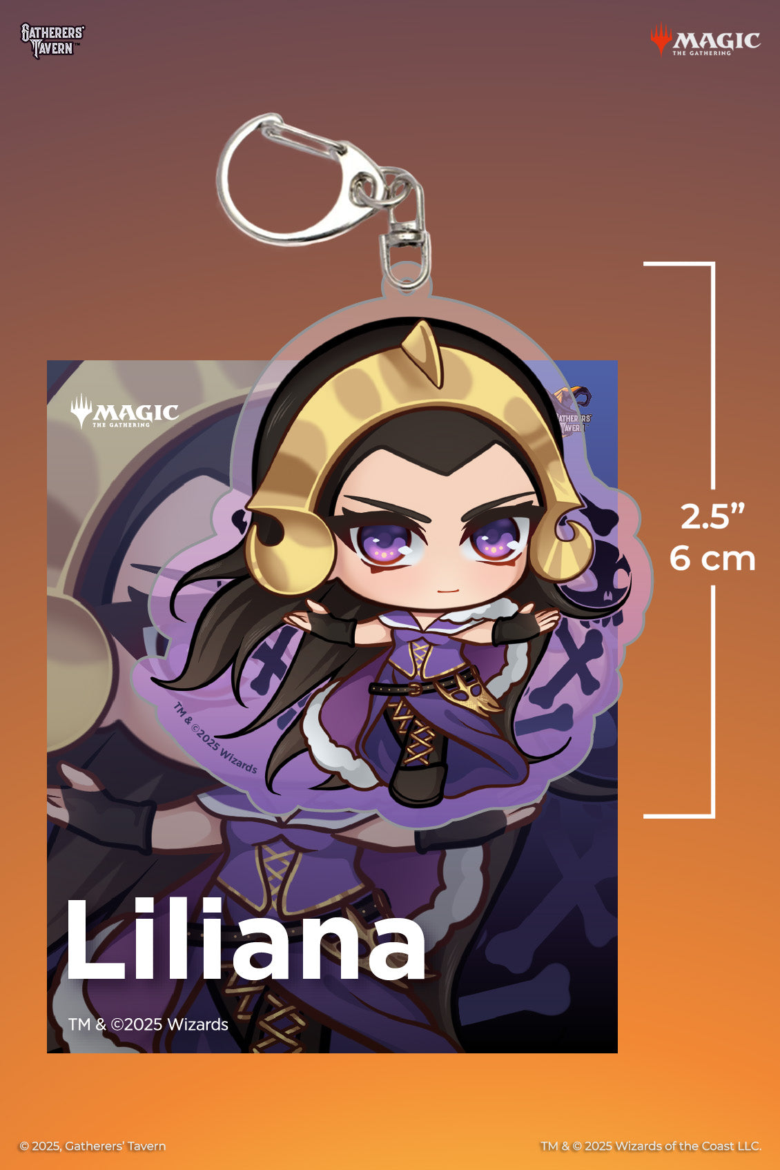 Liliana Vess Kliggs Keychain – Gatherers' Tavern