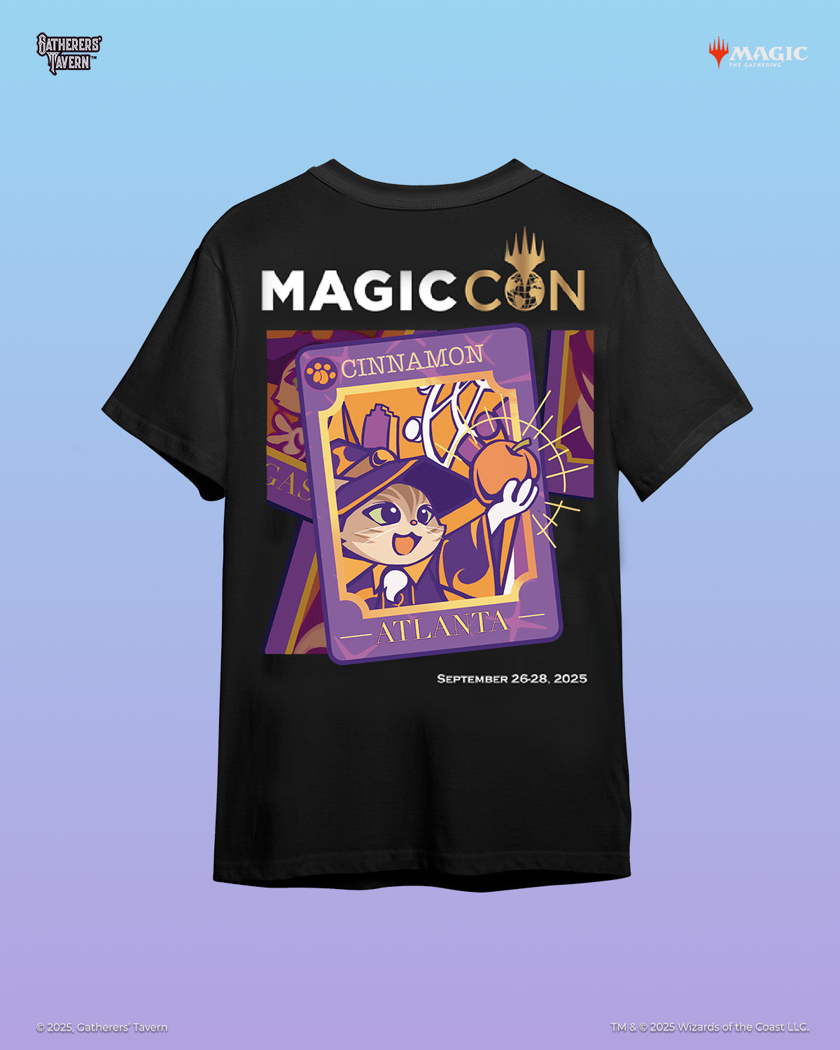 Cinnamon’s MagicCon Atlanta 2025 Exclusive T-Shirt