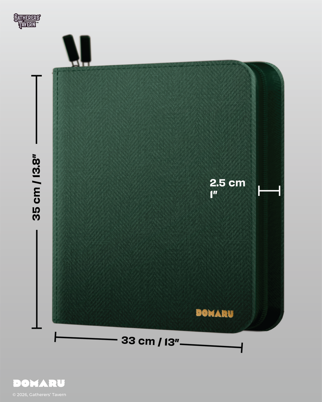 12-pocket DOMARU Binders