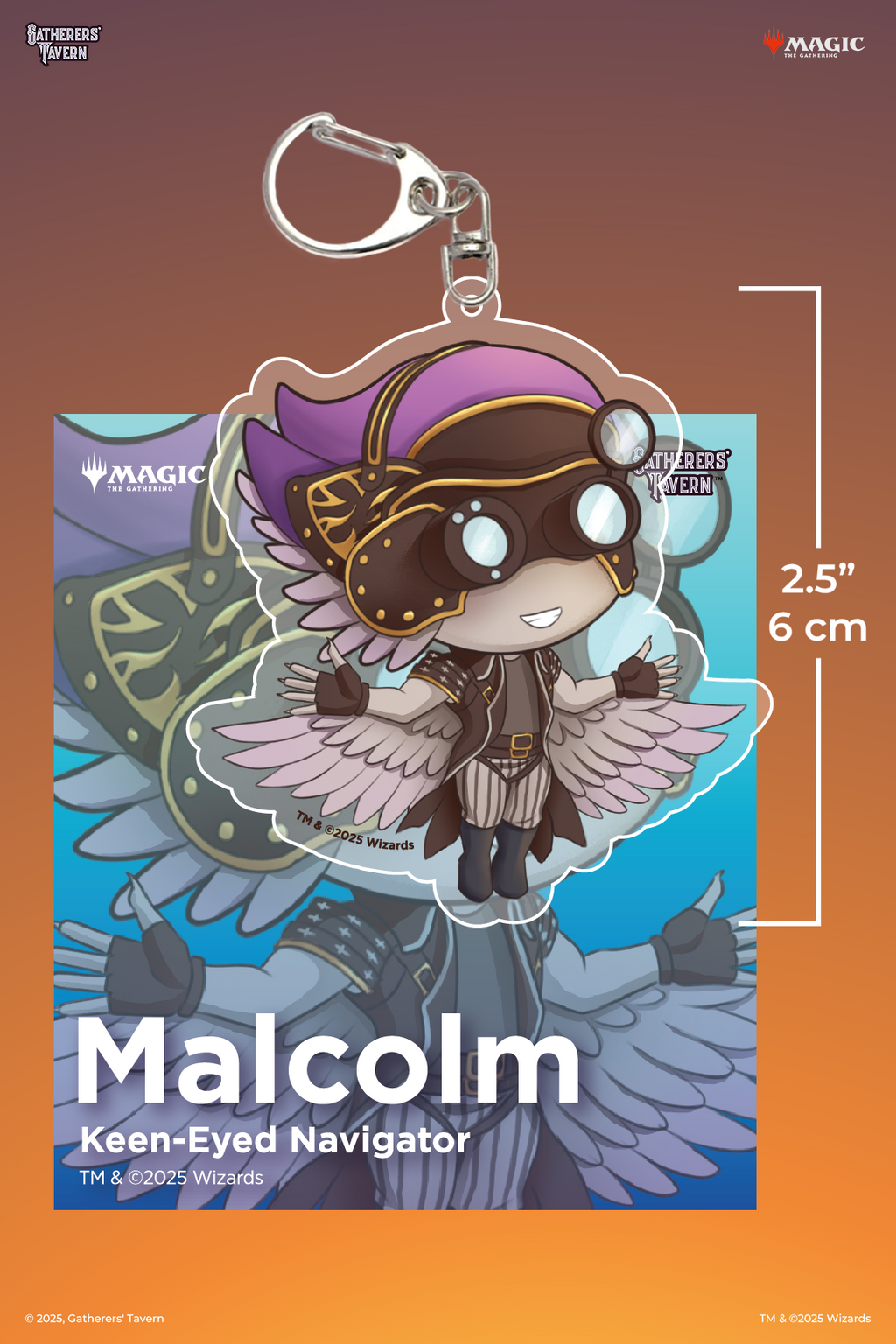 Malcolm Keen-Eyed Navigator Keychain
