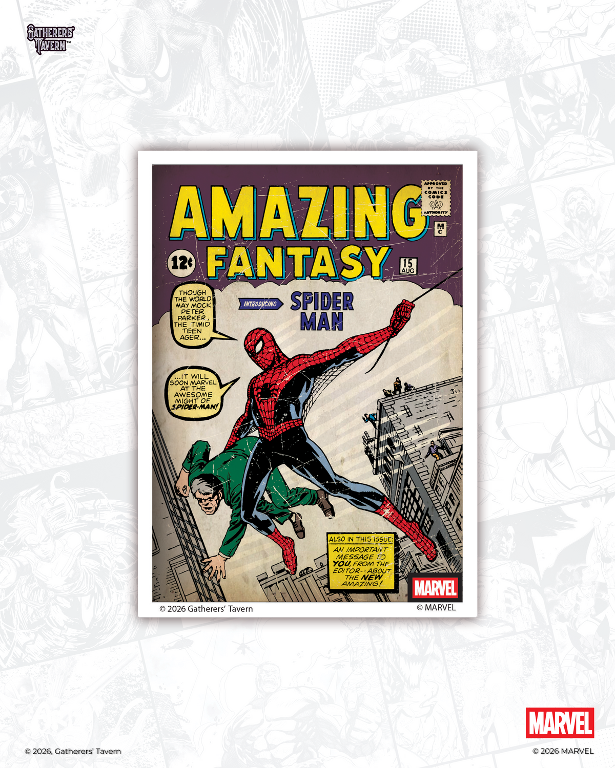 Spider-Man DOMARU Art Card Sleeves