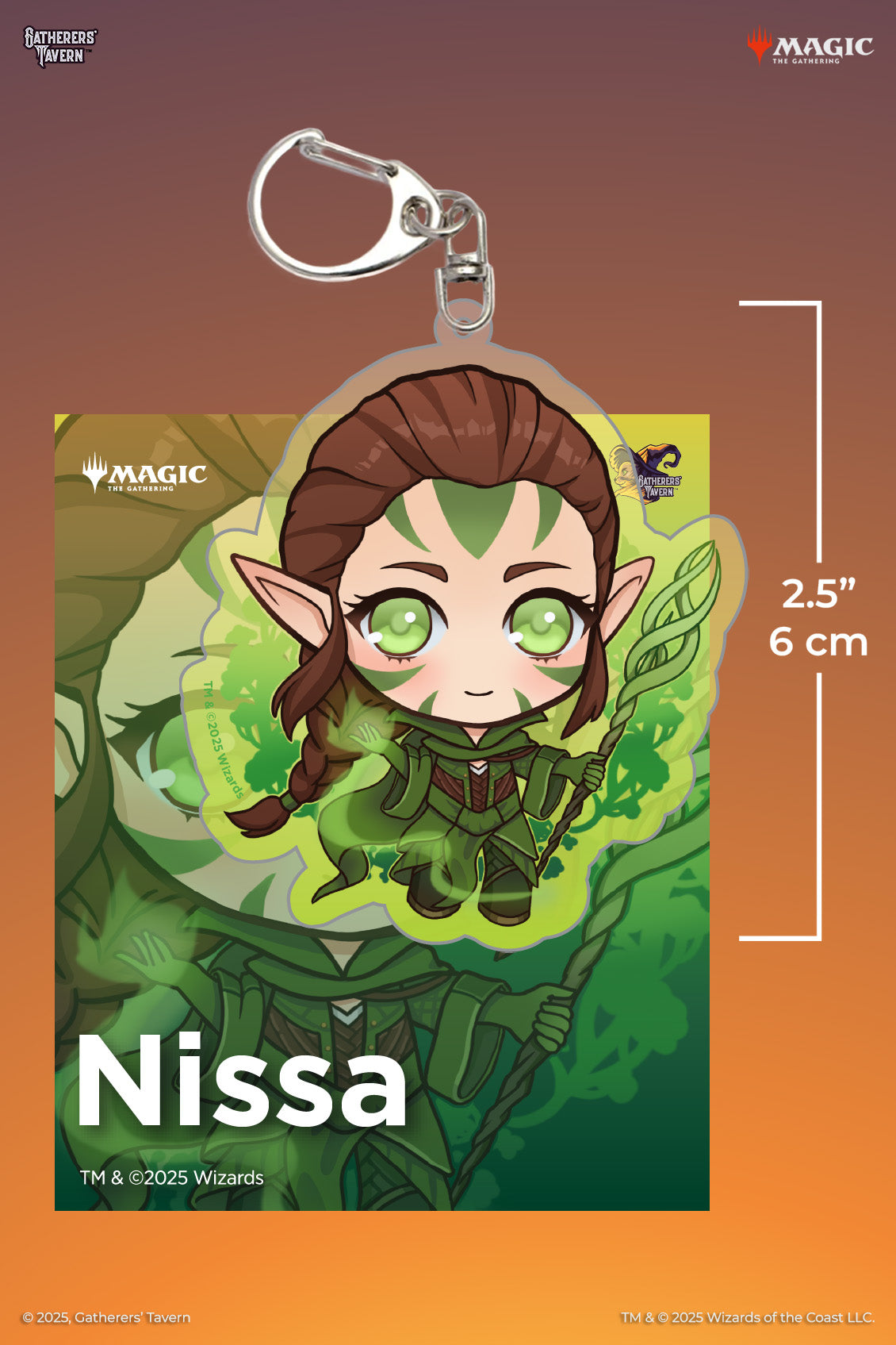 Planeswalkers Keychains