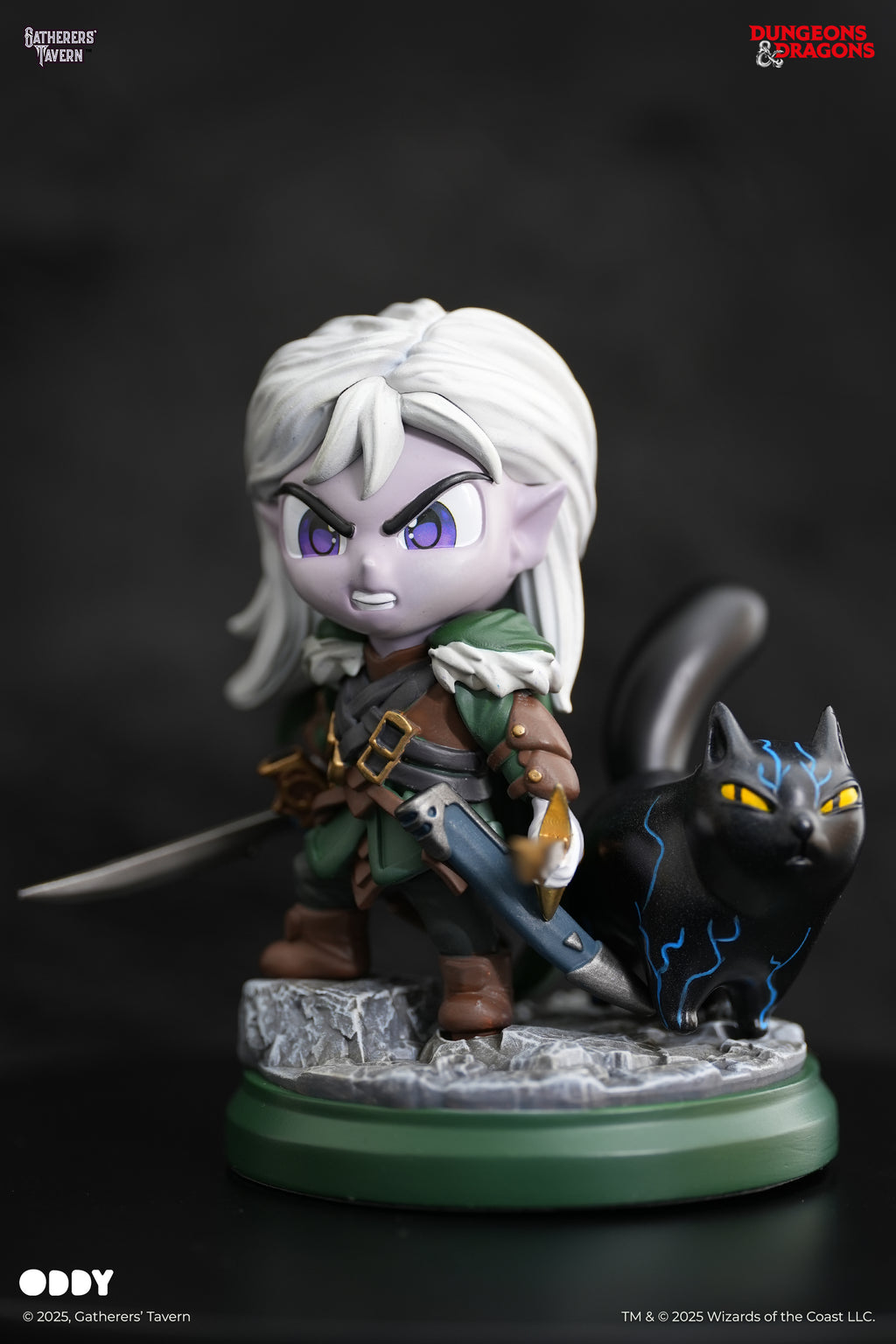 Drizzt Do'urden (with Guenhwyvar) ODDY Figure