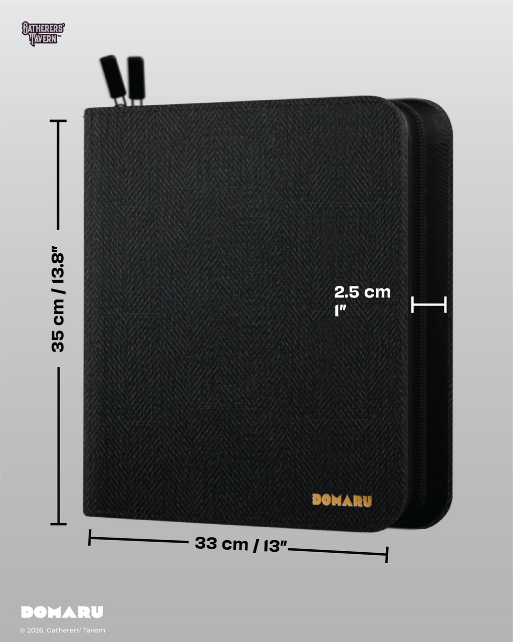 12-pocket DOMARU Binders