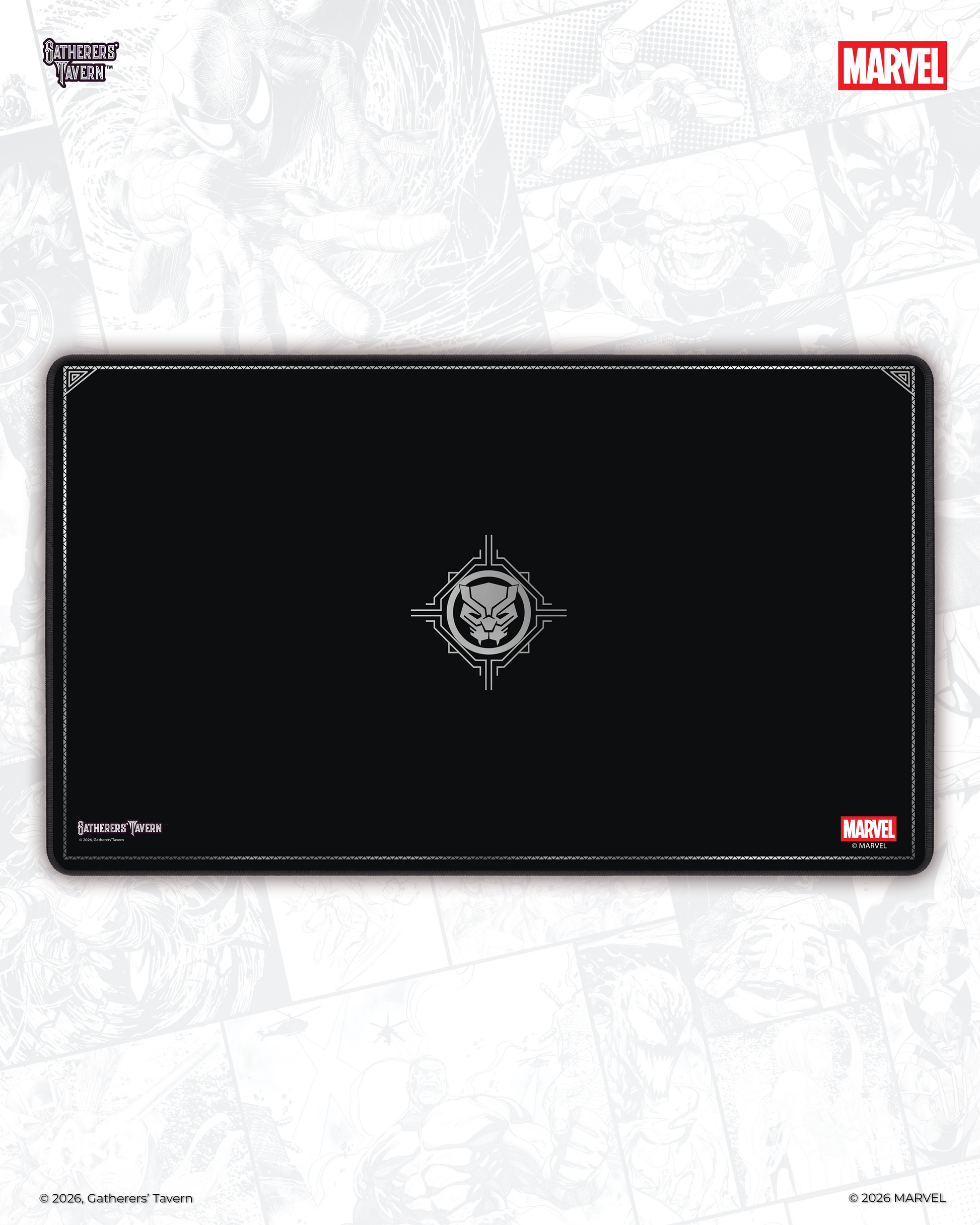 Black Panther DOMARU Playmat