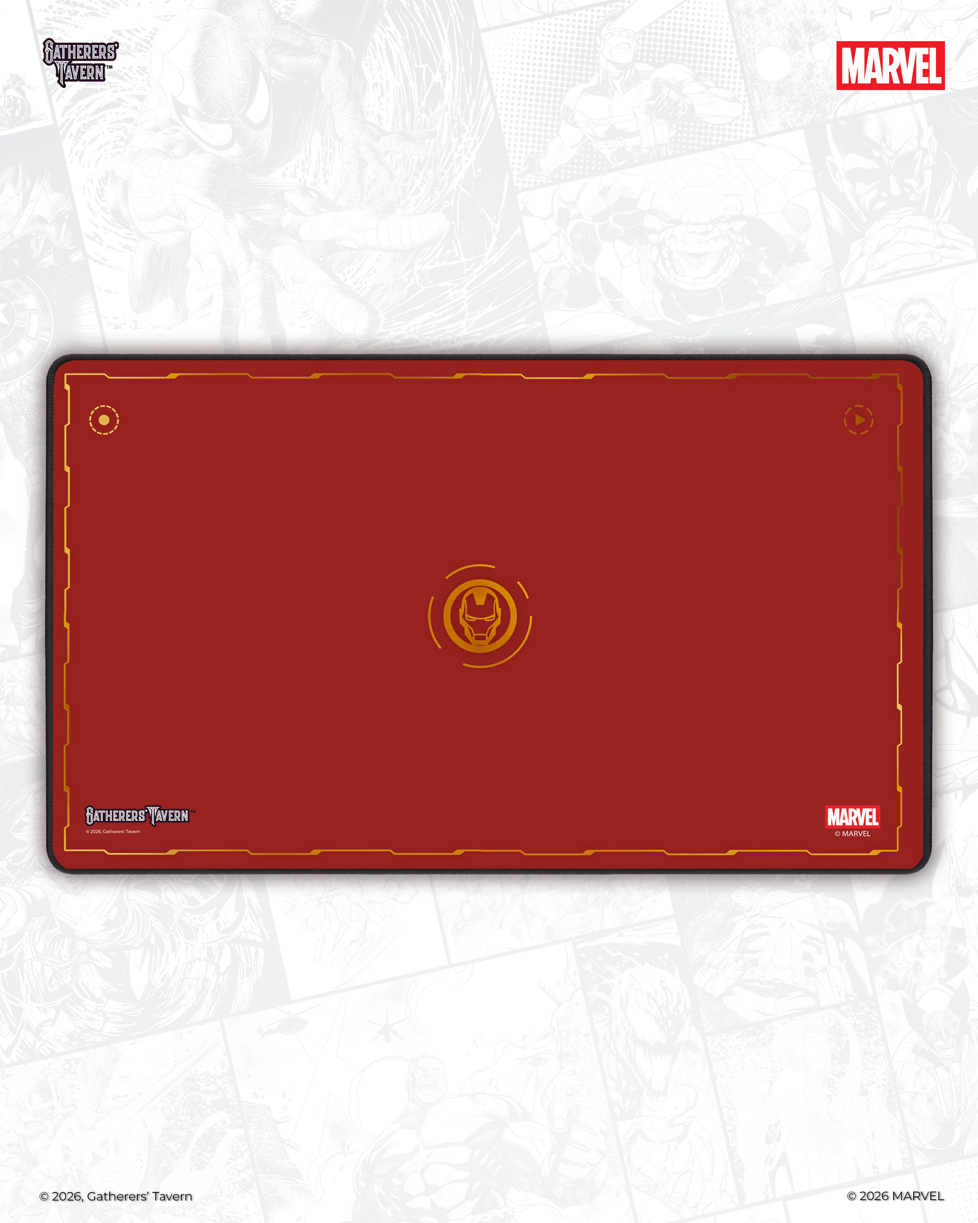 Iron Man DOMARU Playmat