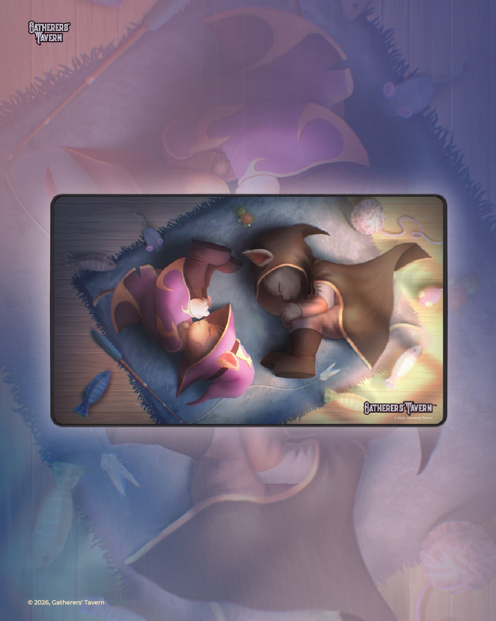 Resting Rivals Playmat