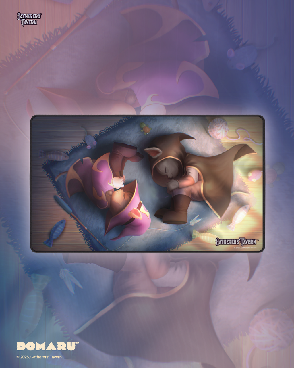 Resting Rivals Playmat