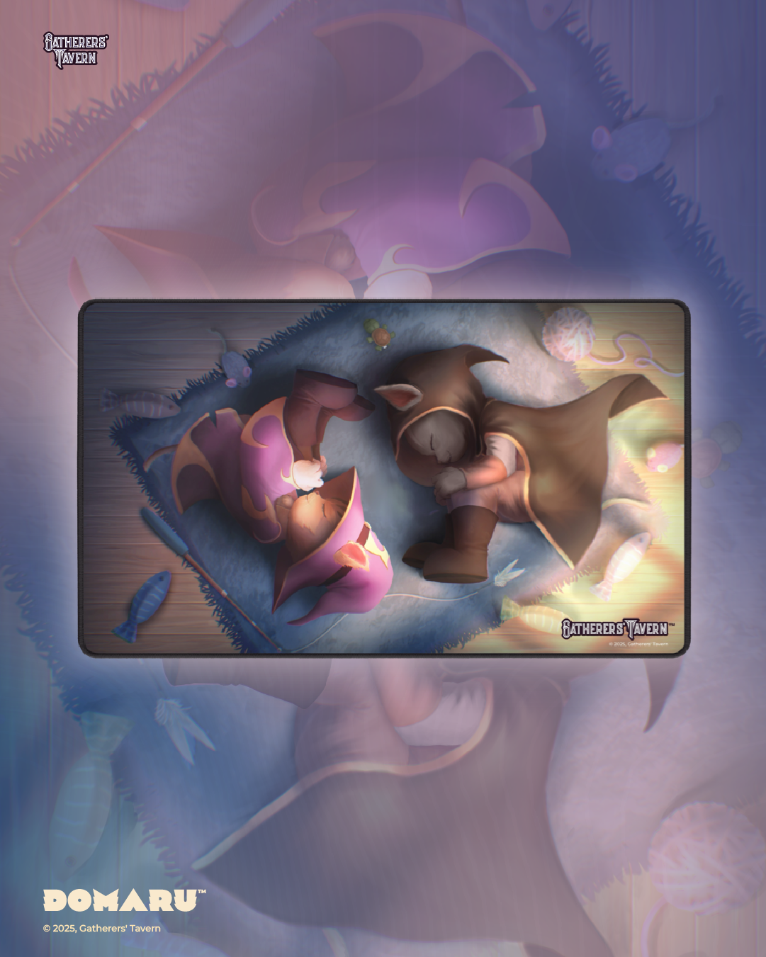 Resting Rivals Playmat