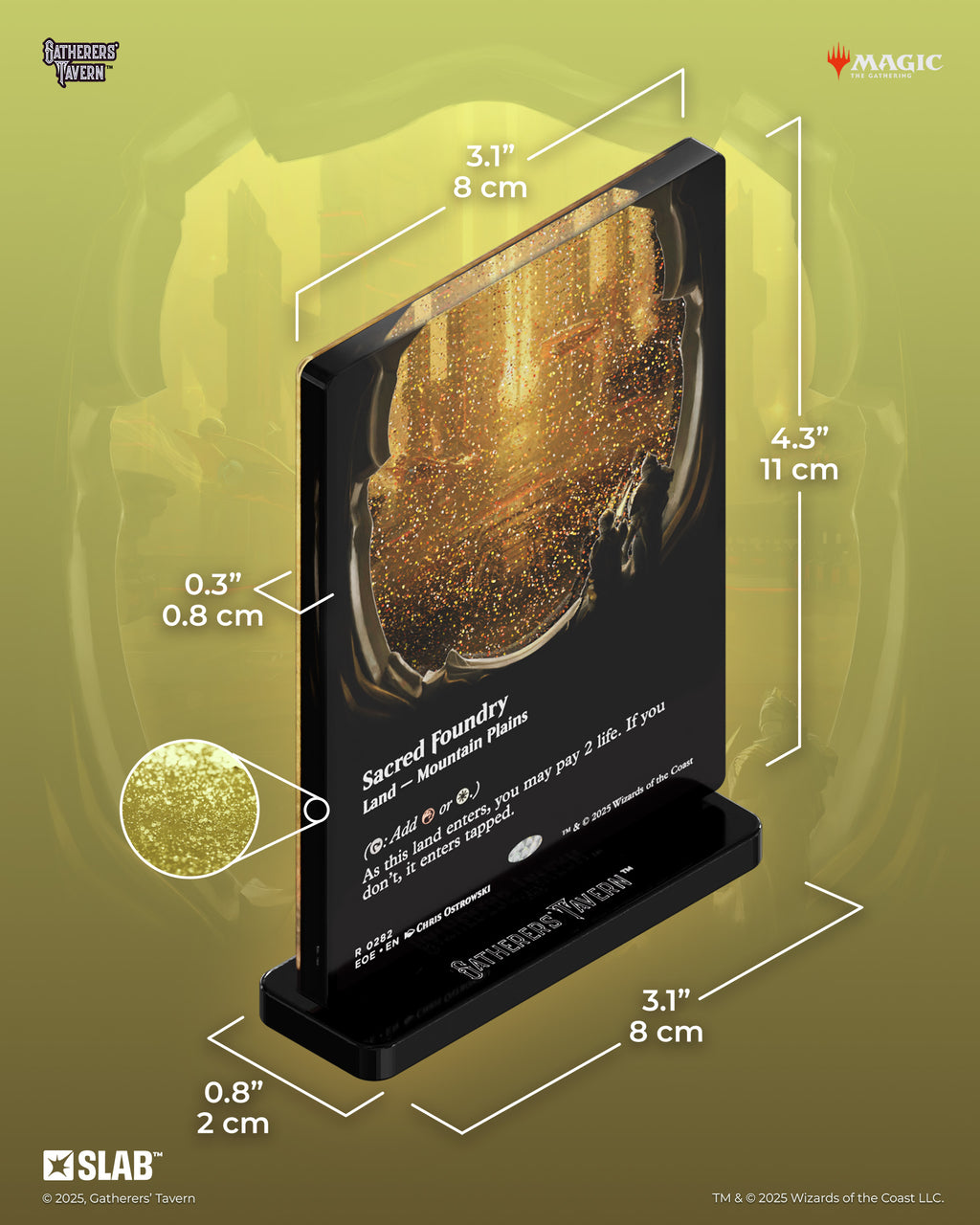 Sacred Foundry Slab Standee