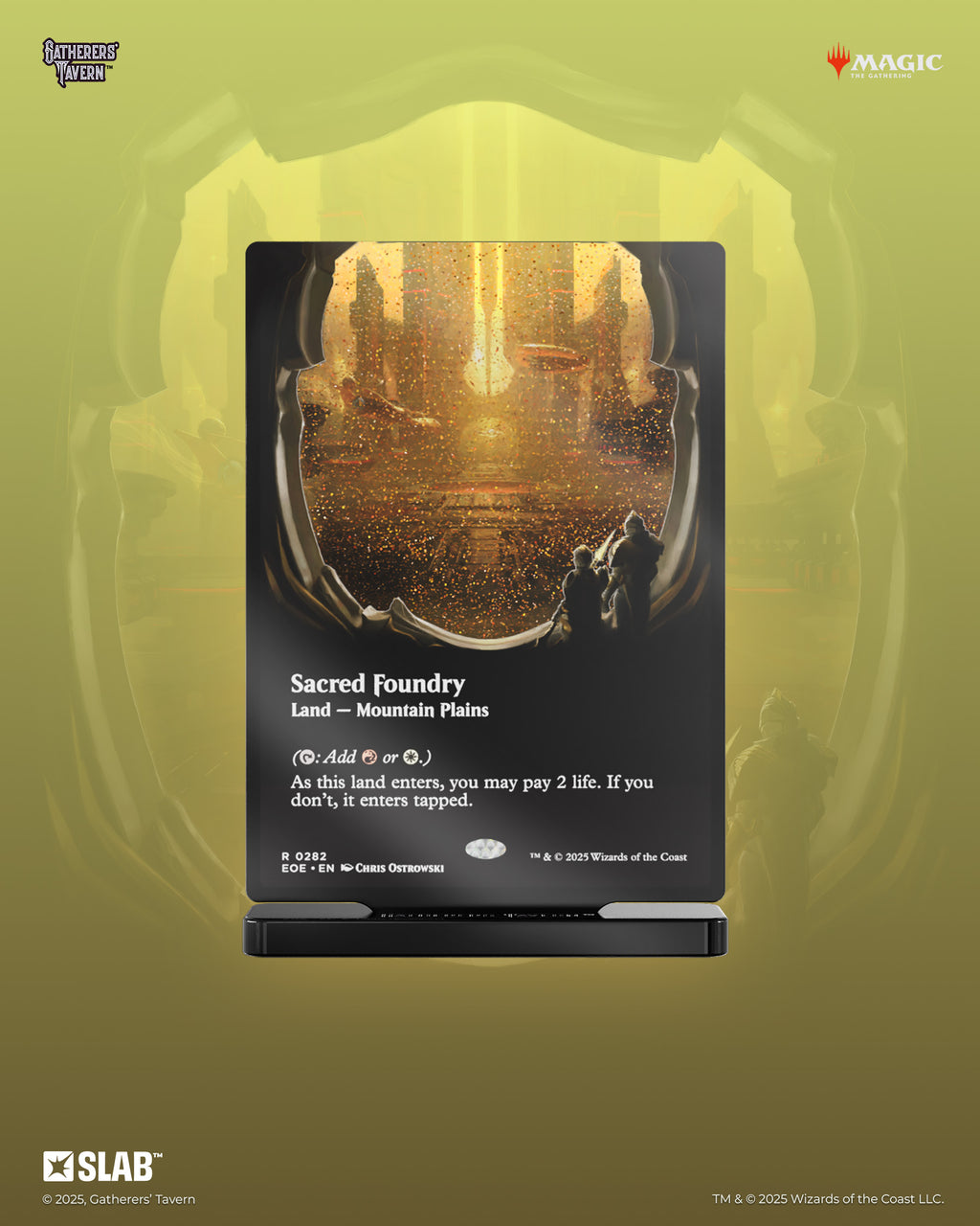 Sacred Foundry Slab Standee