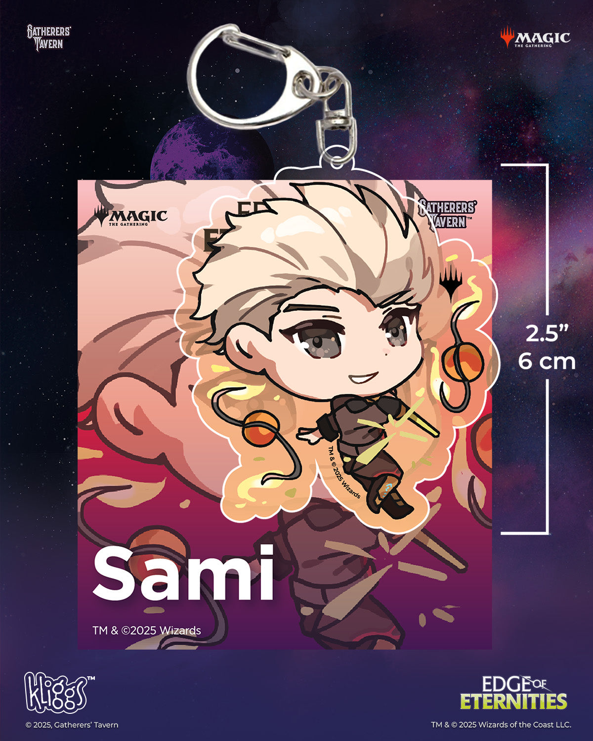 Edge of Eternities Keychains