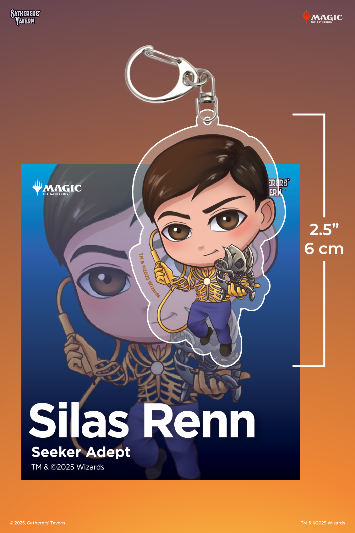 Silas Renn Seeker Adept Kliggs Keychain – Gatherers' Tavern