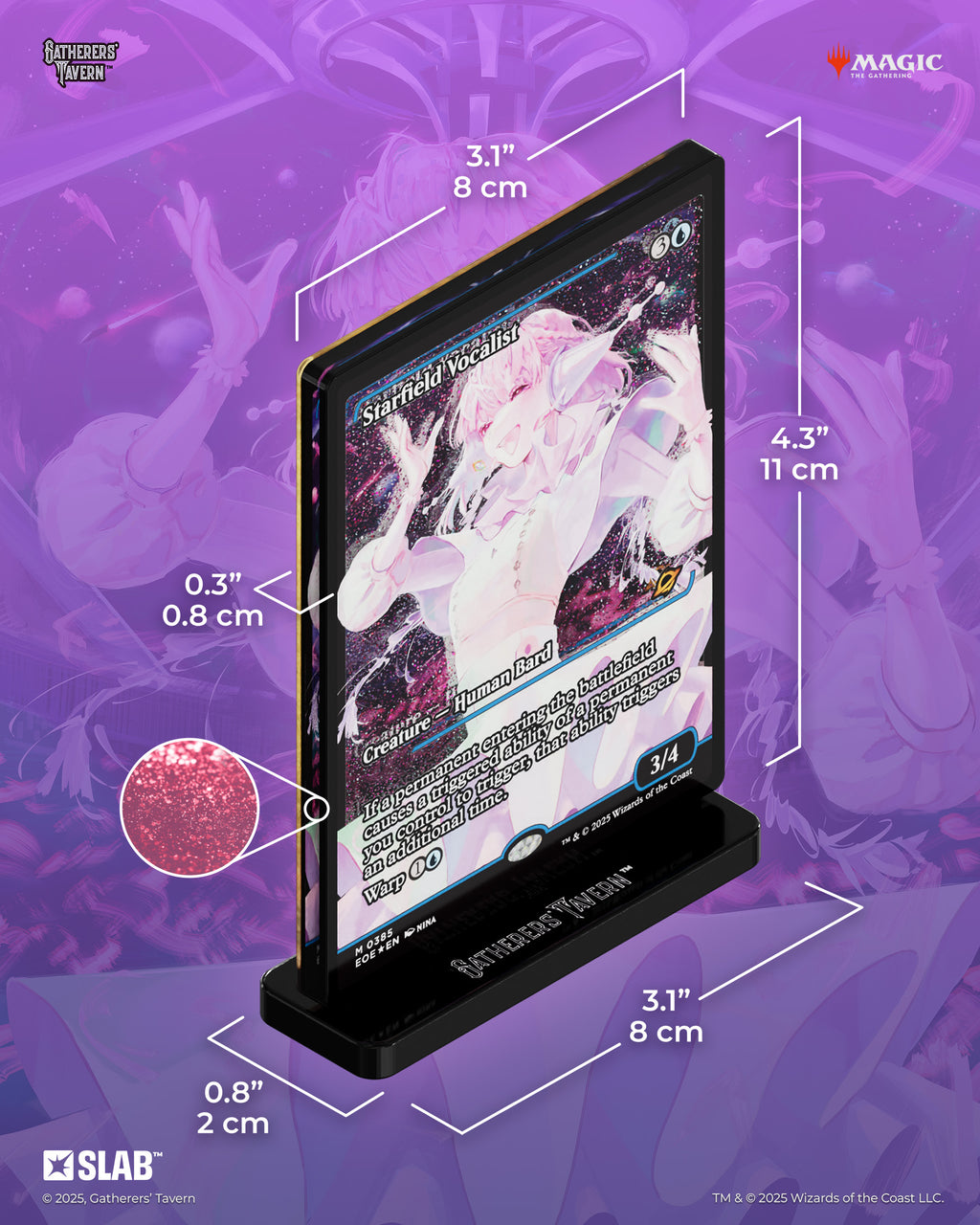 Starfield Vocalist Slab Standee