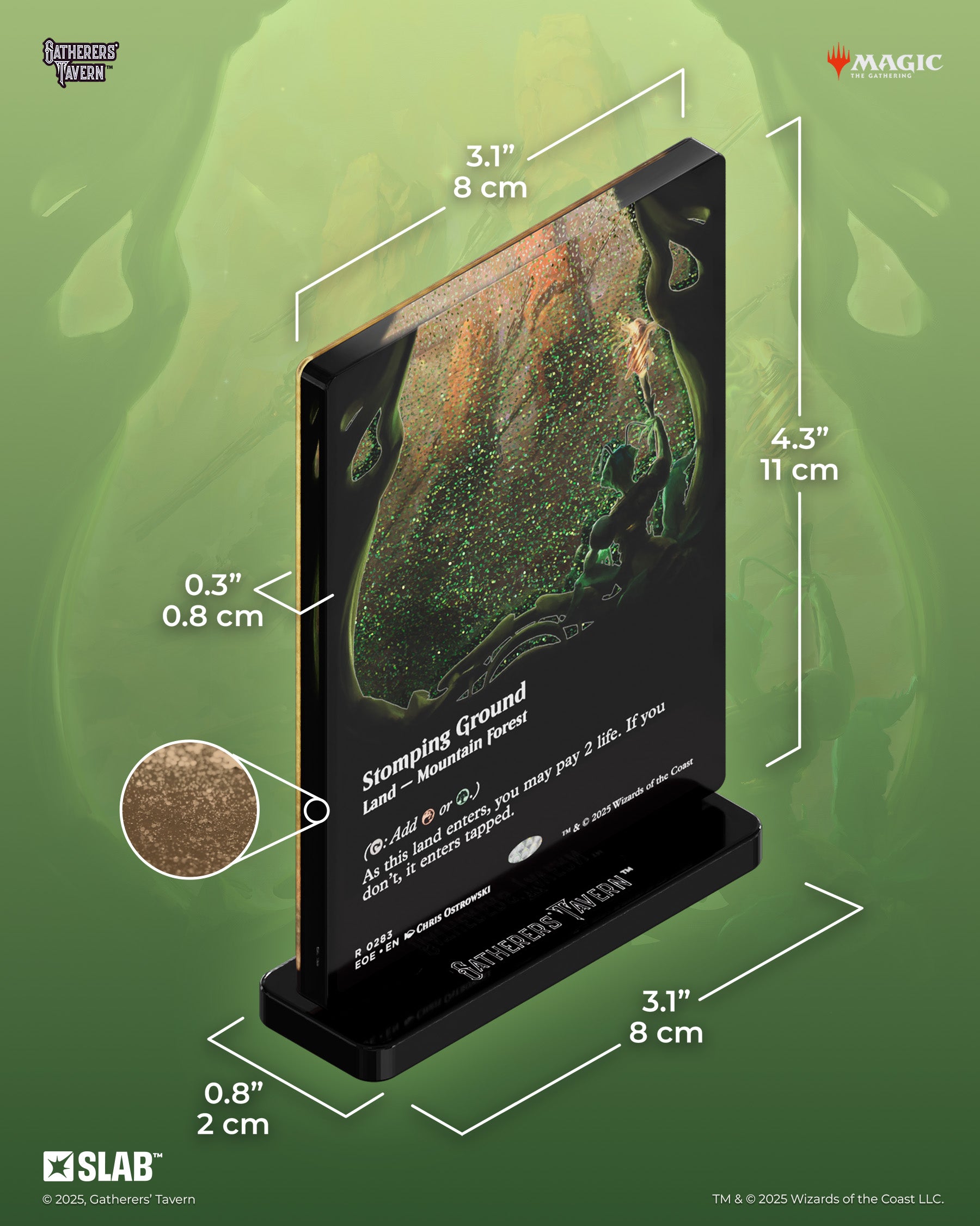 Stomping Ground Slab Standee