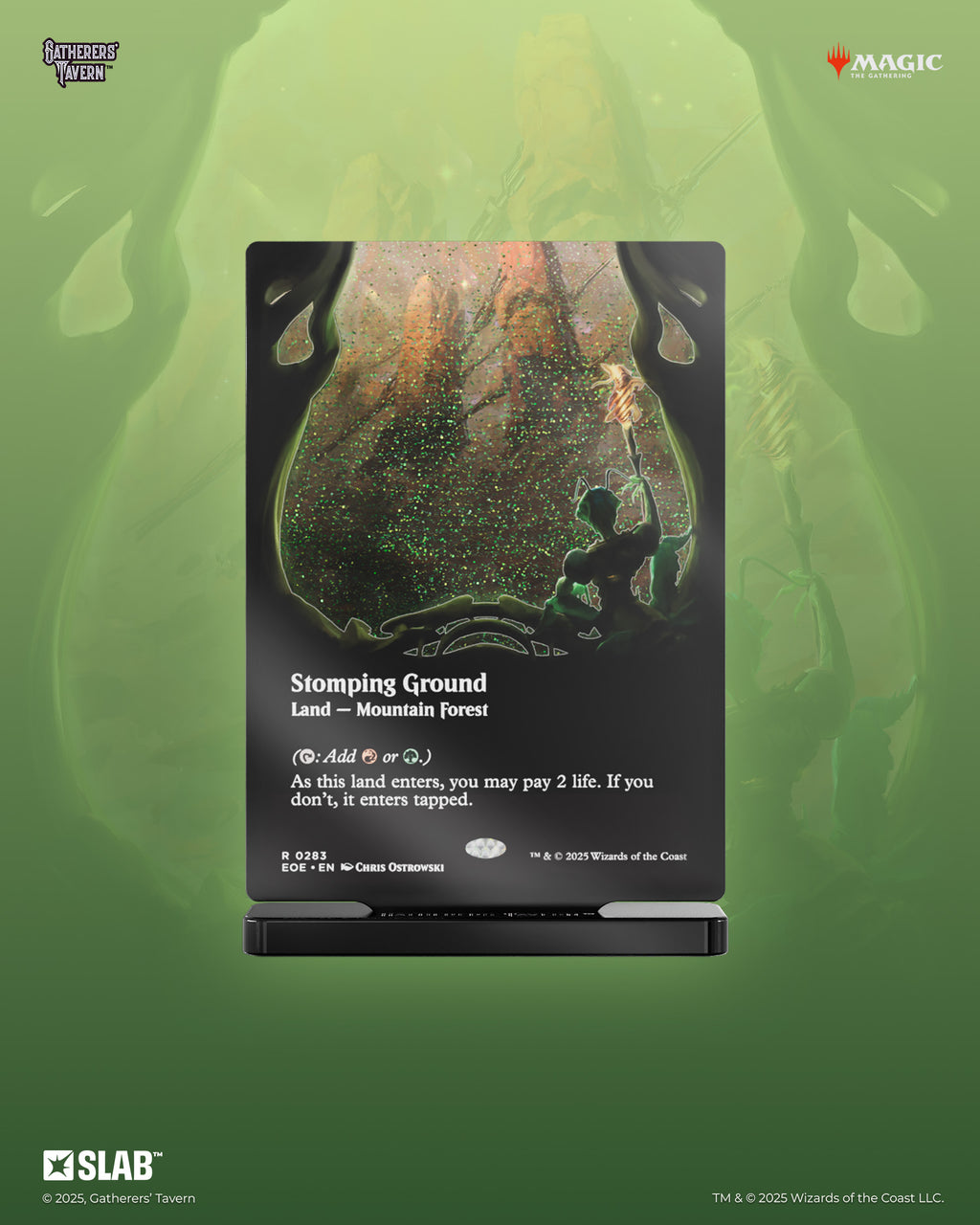 Stomping Ground Slab Standee