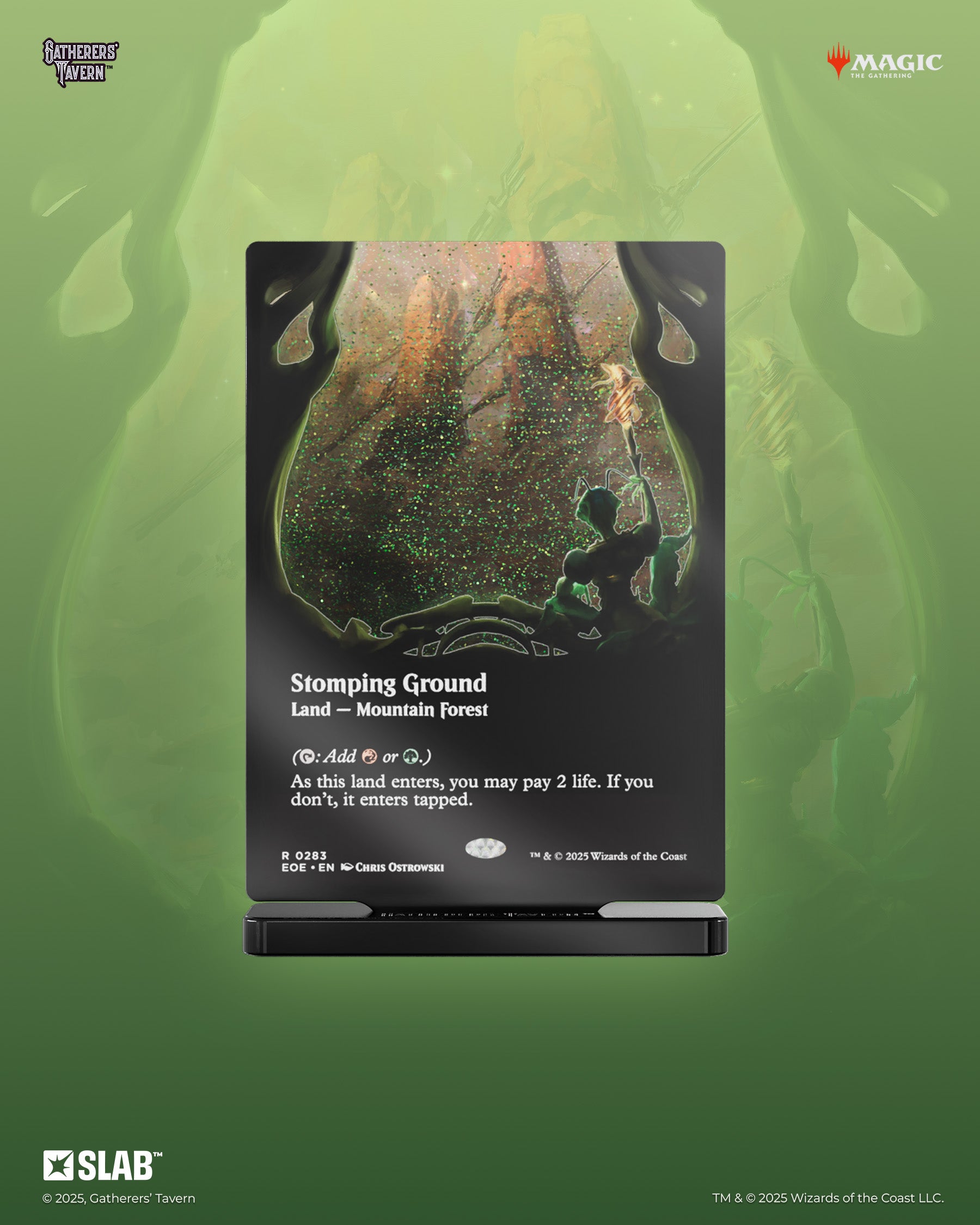 Stomping Ground Slab Standee
