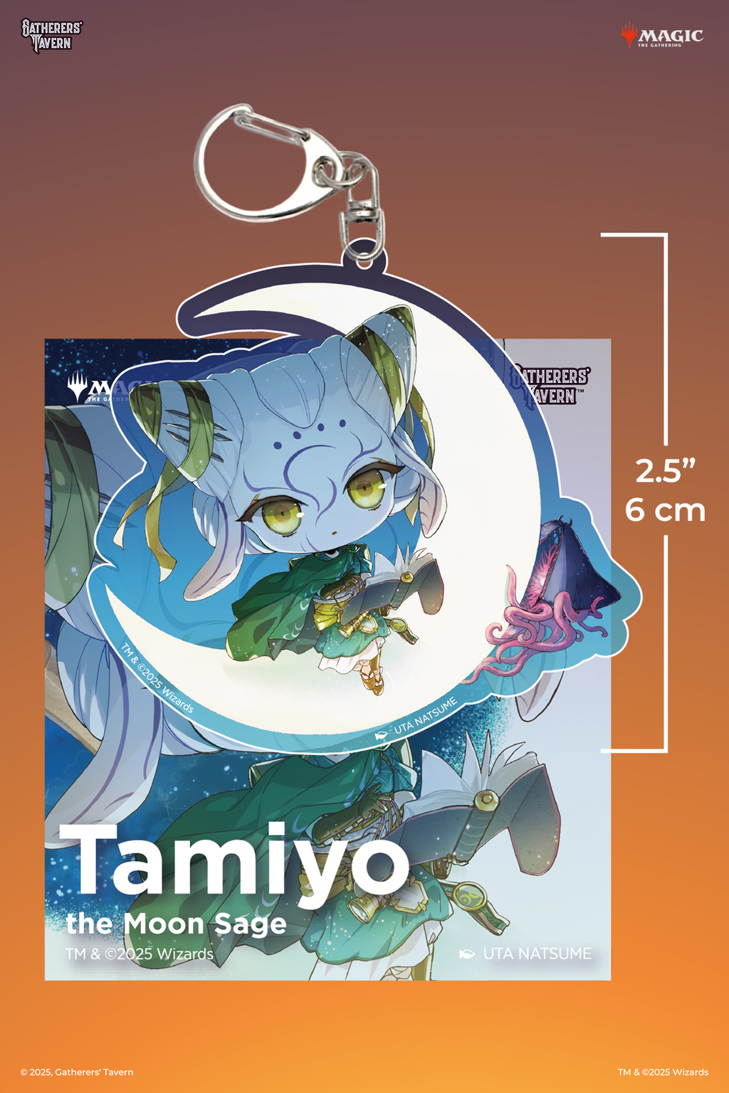Tamiyo Li'l Walkers Keychain