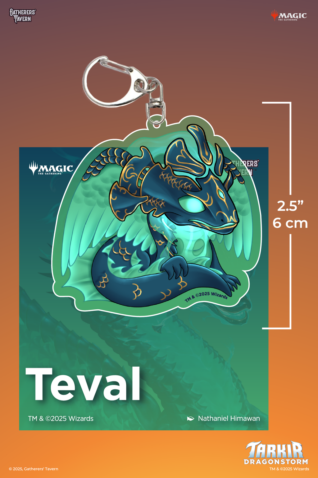 Teval Keychain