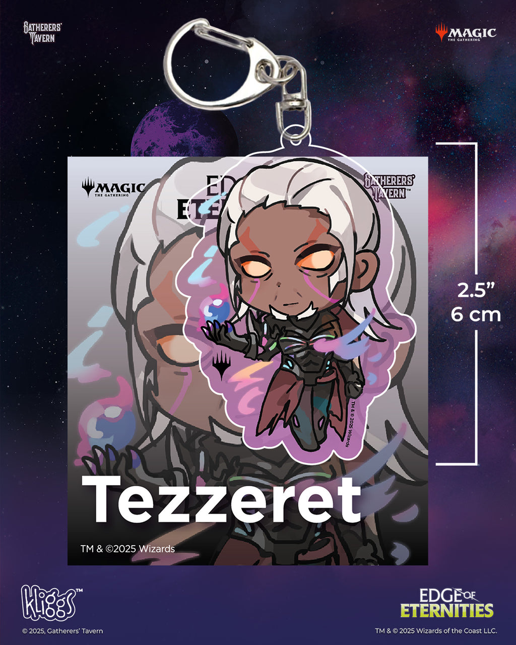 Tezzeret Cruel Captain Keychain