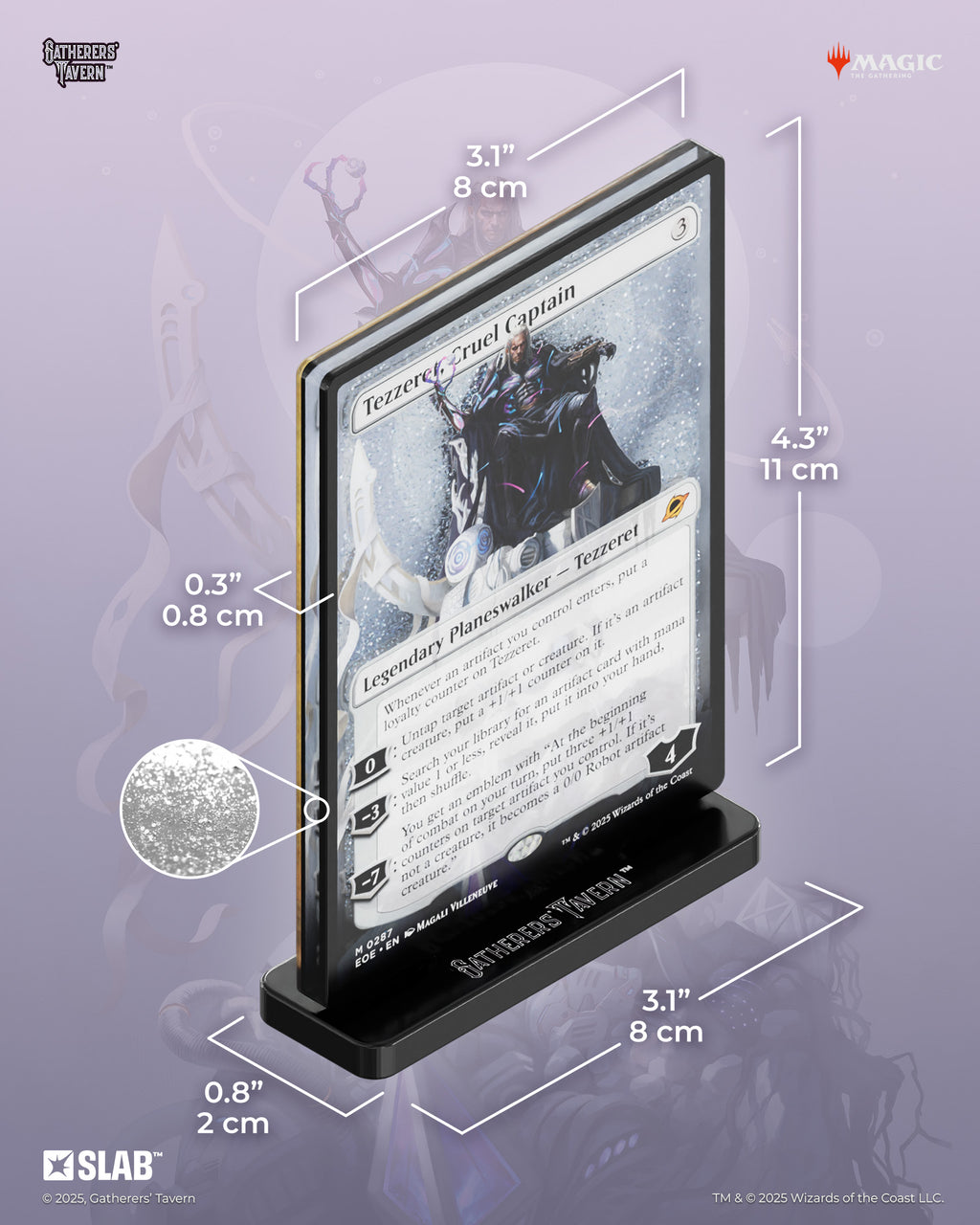 Tezzeret, Cruel Captain Slab Standee