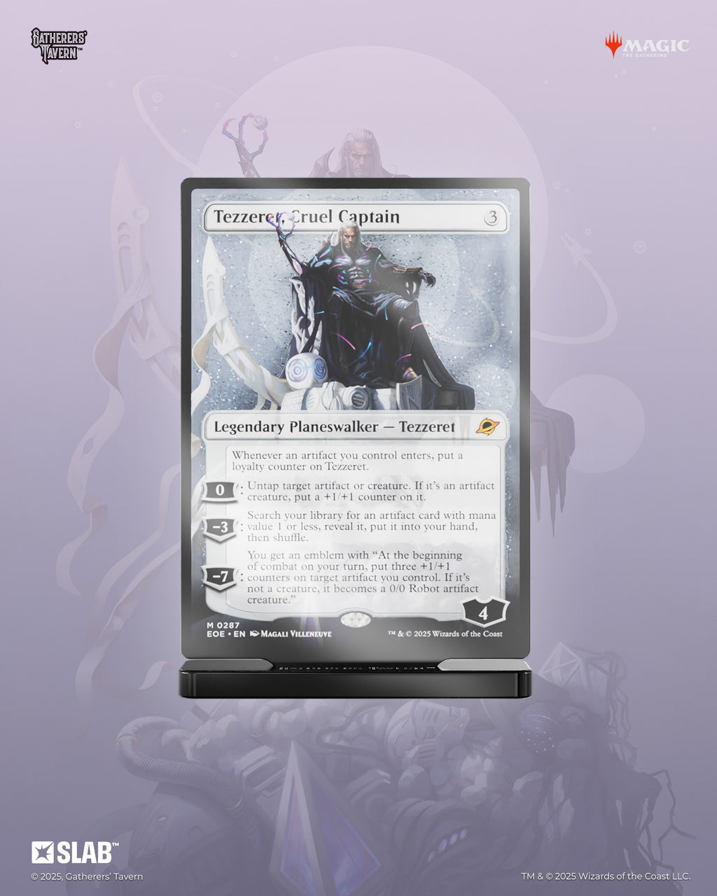 Tezzeret, Cruel Captain Slab Standee